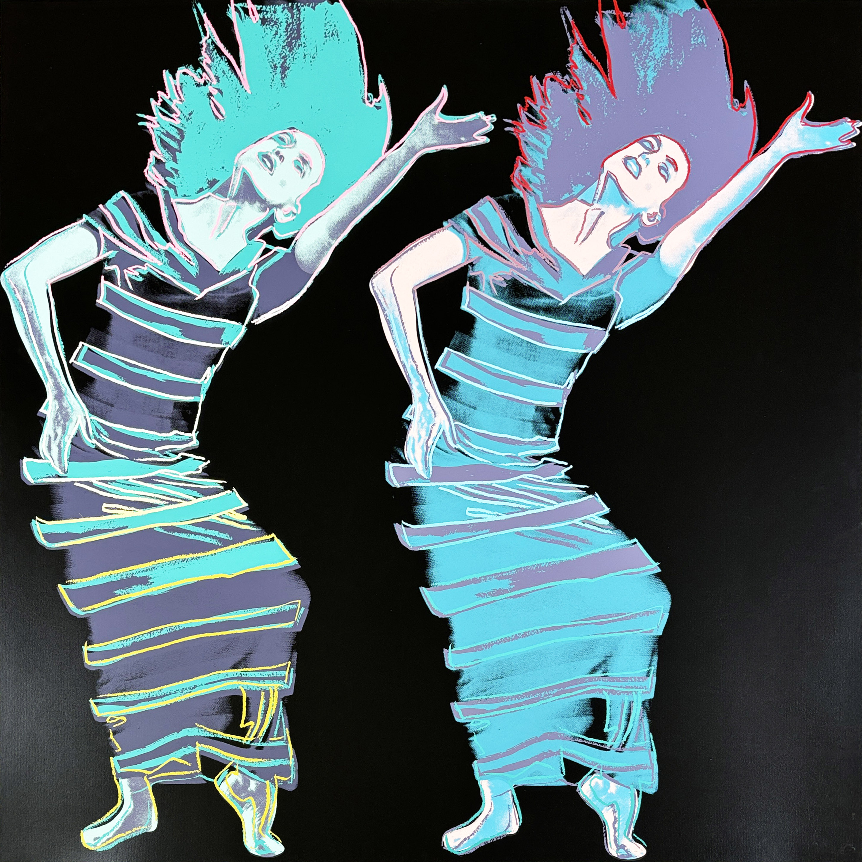 Andy Warhol — Satyric Festival Song, II.387 from Martha Graham