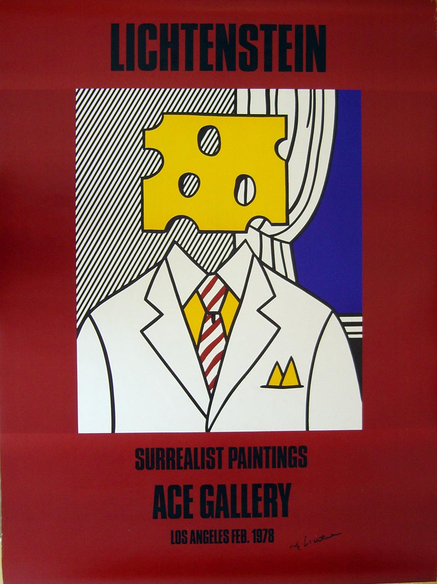 Roy Lichtenstein — Poster: Ace Gallery