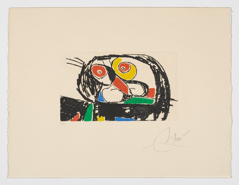 Joan Miró — Le Bousier (The Dung Beetle)