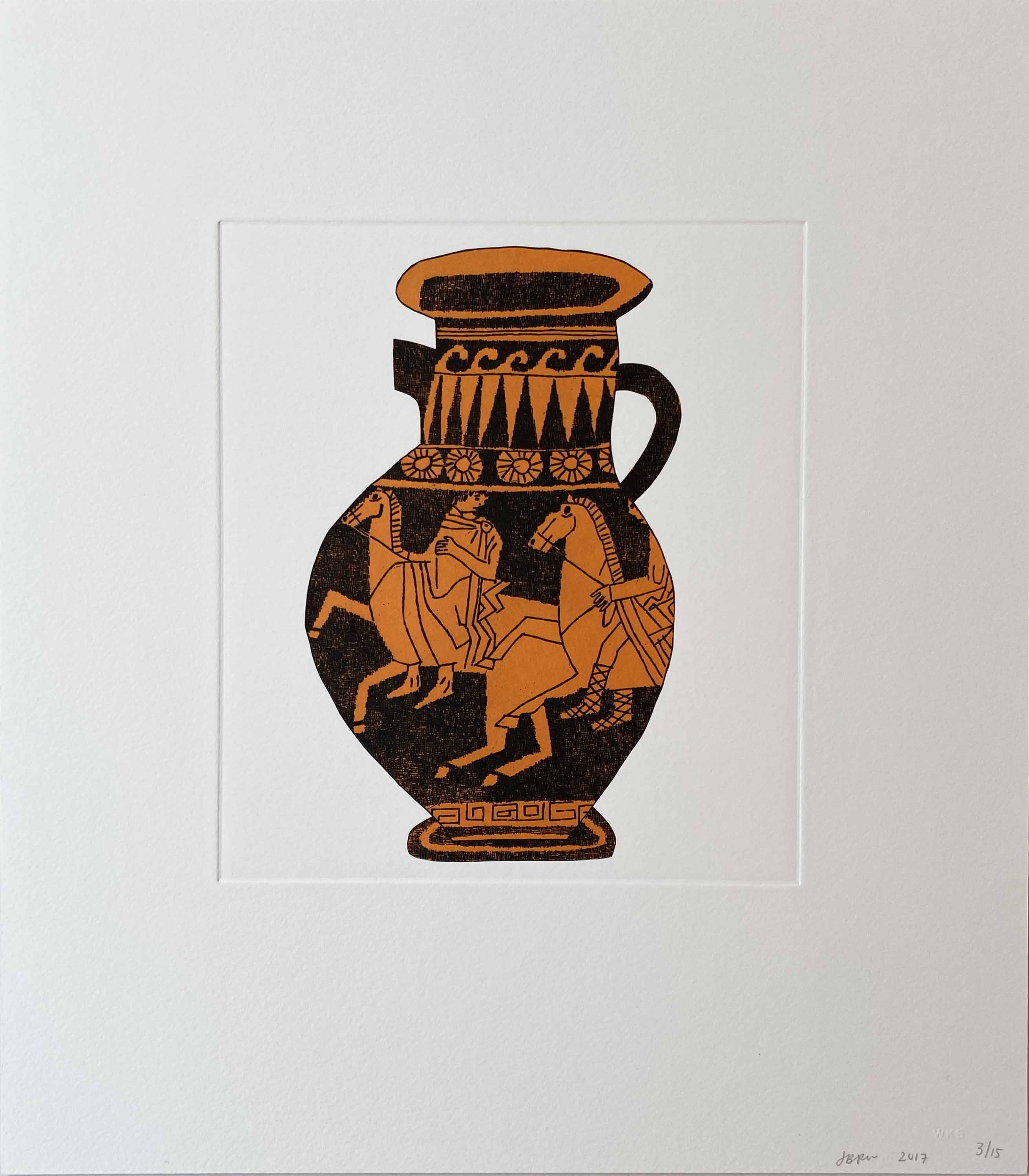 Jonas Wood — Untitled (3) from 8 Pots