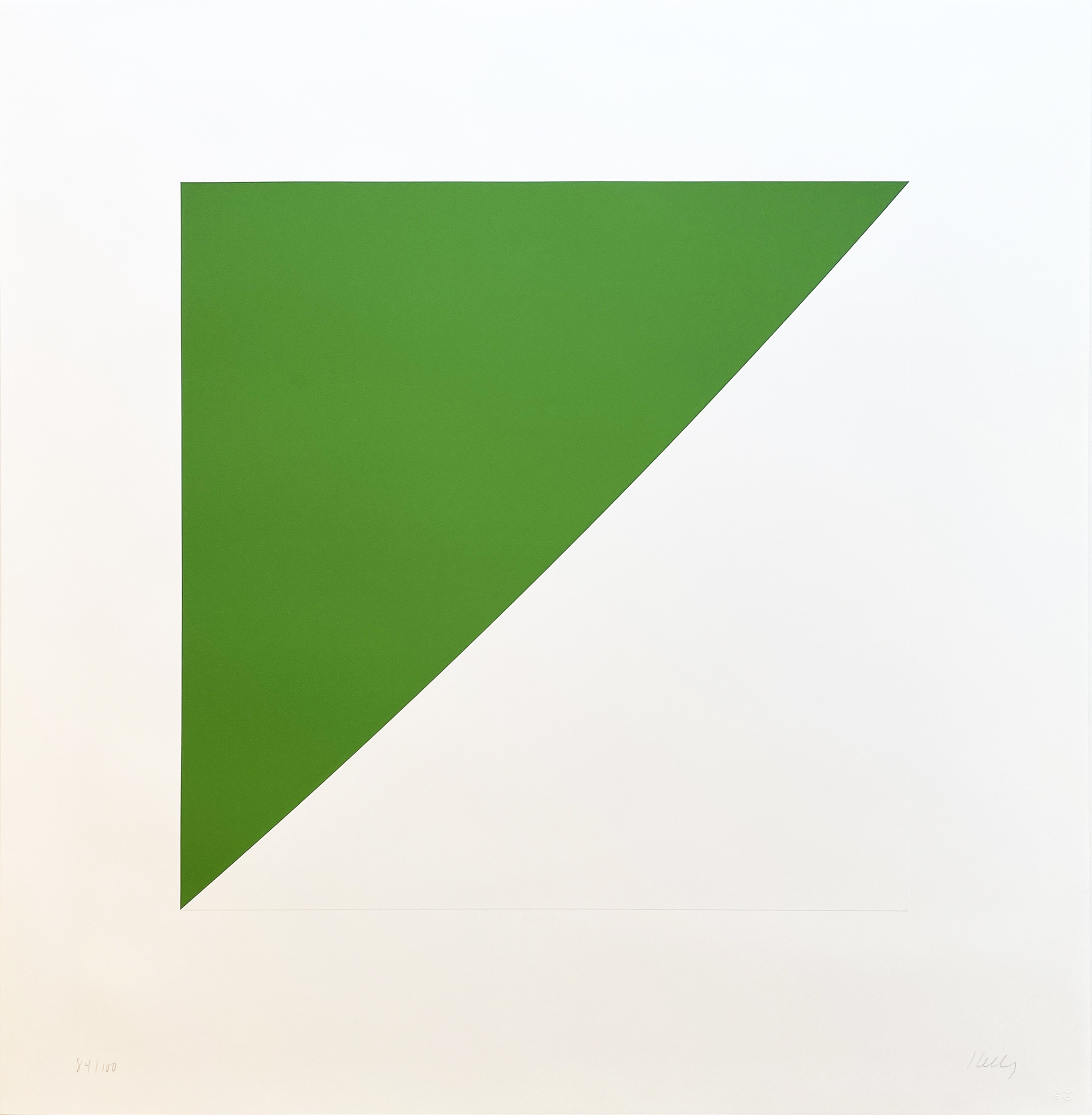 Ellsworth Kelly — Green Curve with Radius of 20'