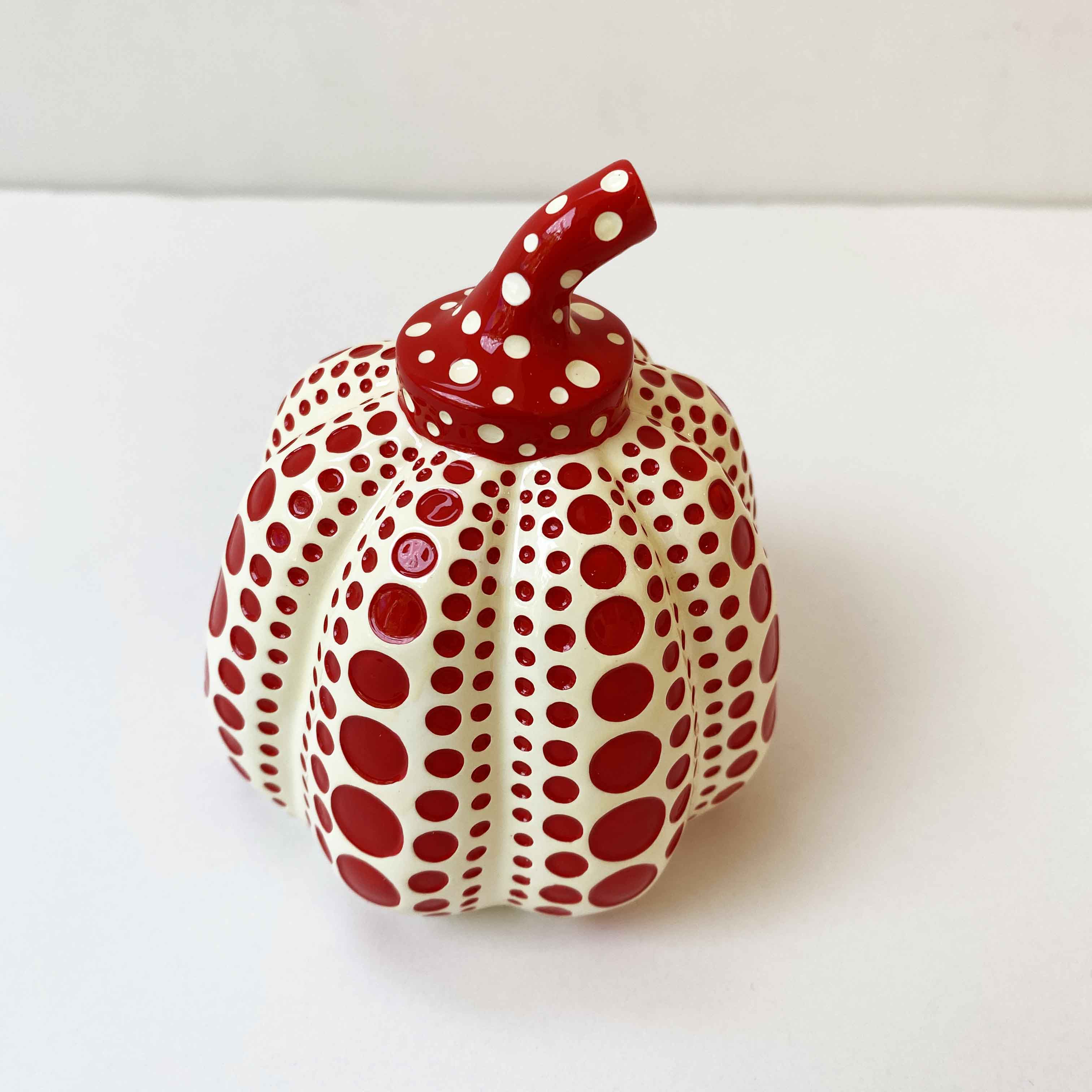 Yayoi Kusama — Pumpkin (Red & White)