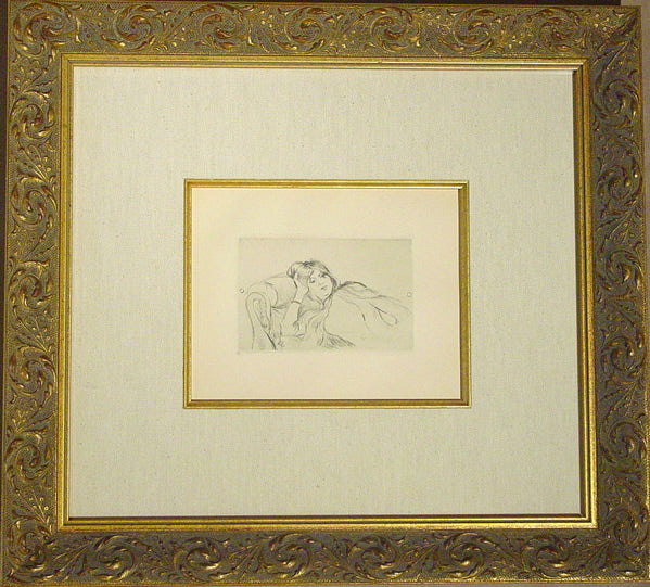 Berthe Morisot — Jeune Fille au Repos