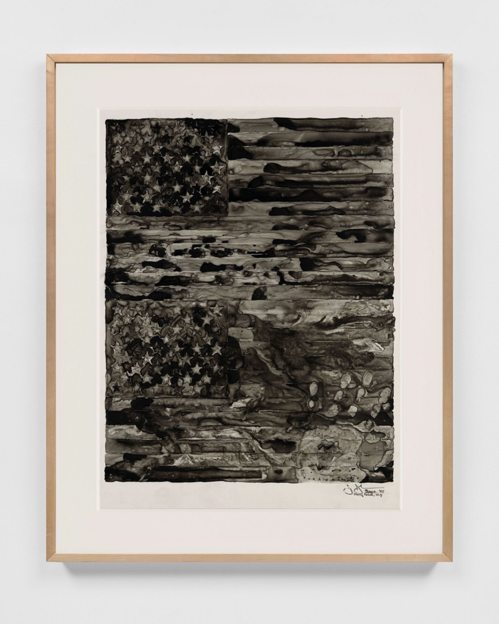 Jasper Johns — Two Flags