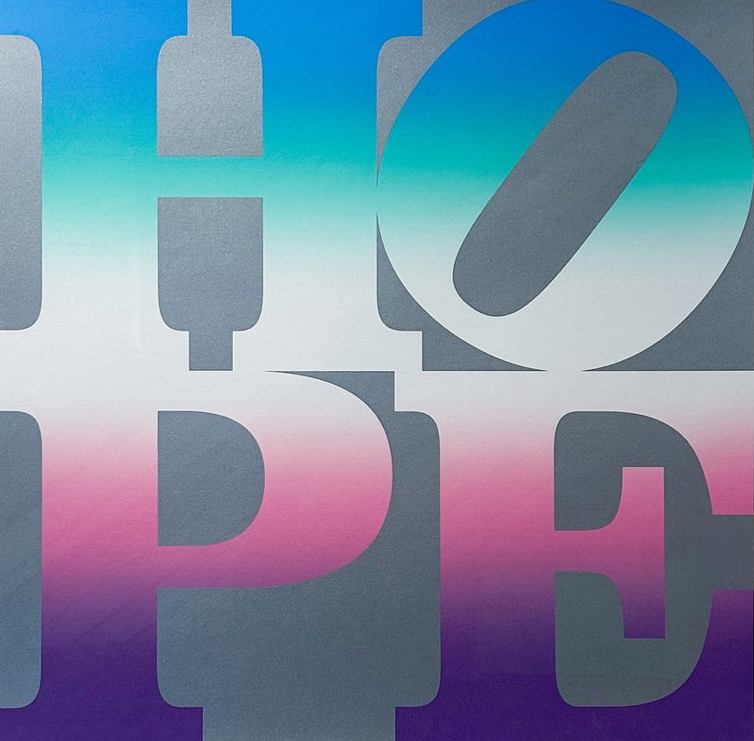 Robert Indiana — Spring (Silver), from Four Seasons of Hope