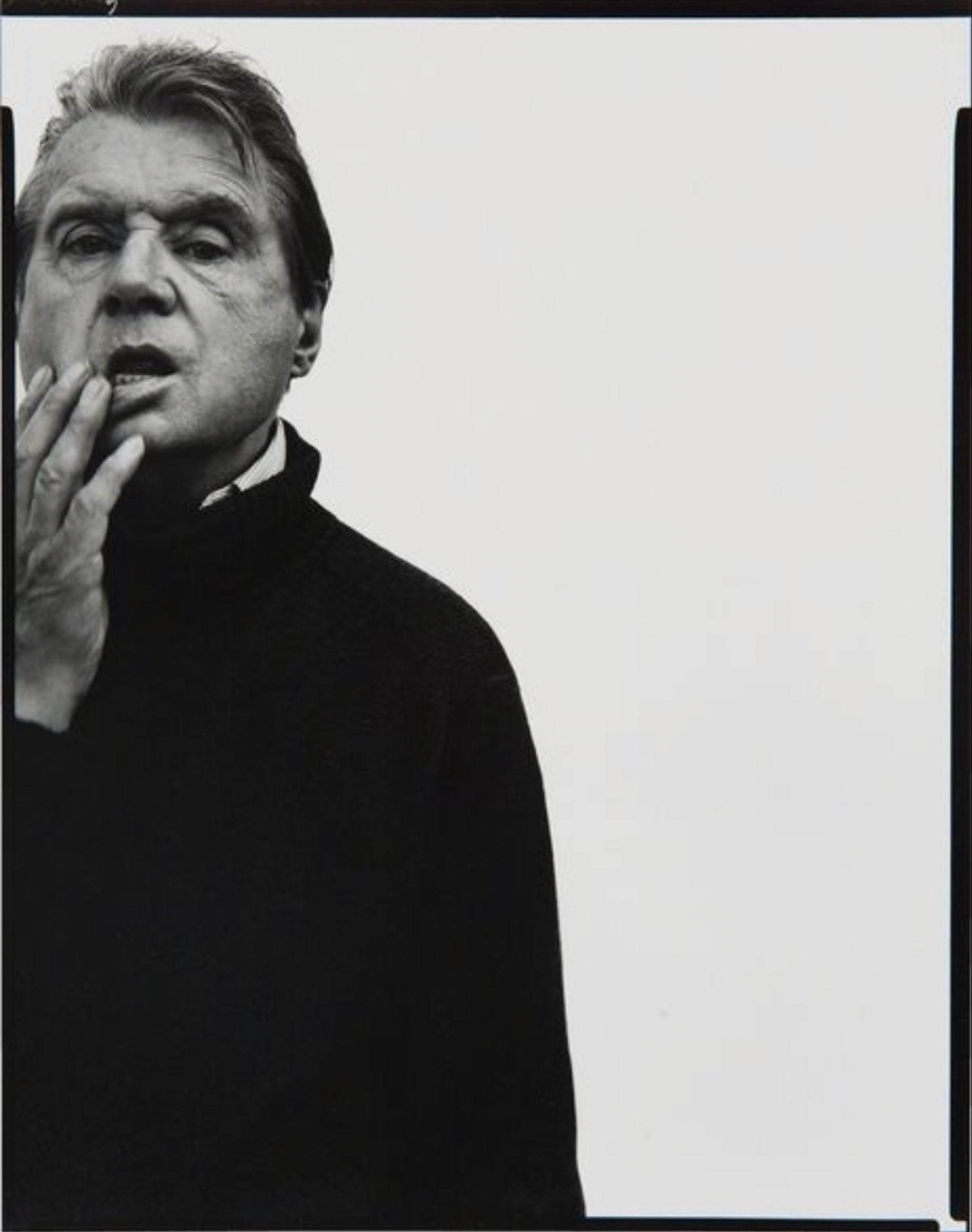 Francis Bacon, artist, Paris, April 11, 1979