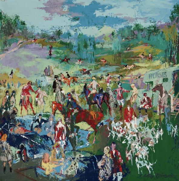 LeRoy Neiman — Moore County Hounds