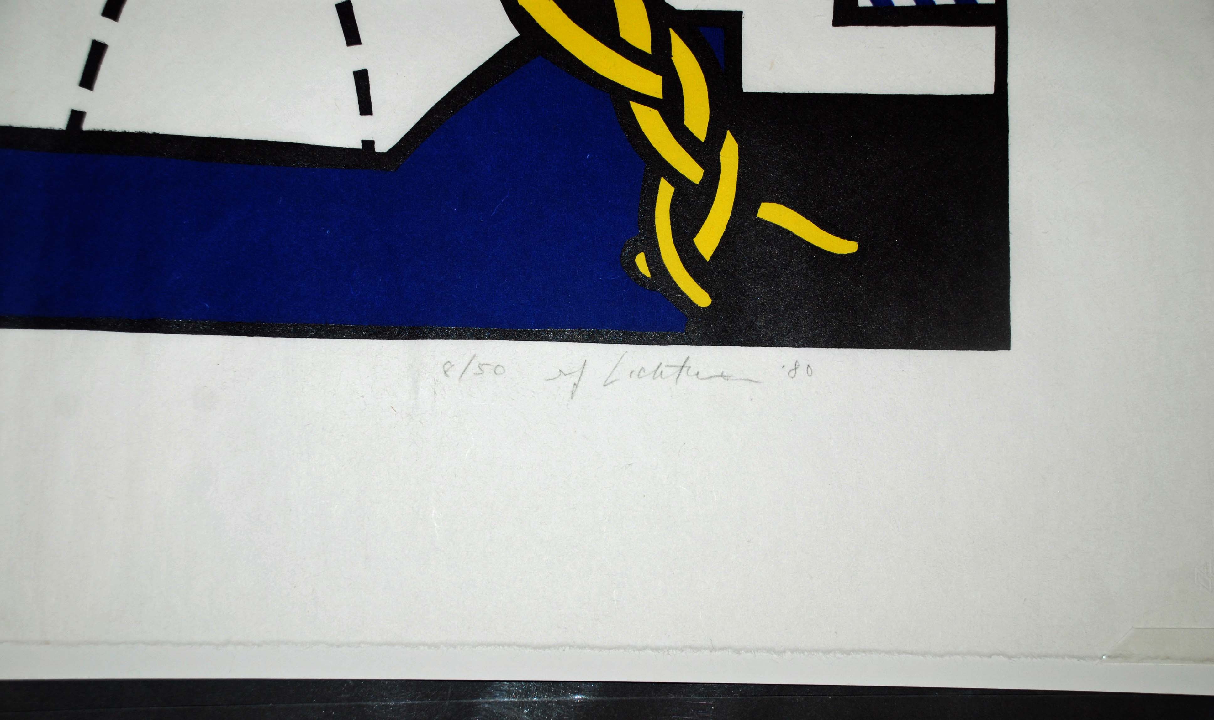 Roy Lichtenstein — American Indian Theme V