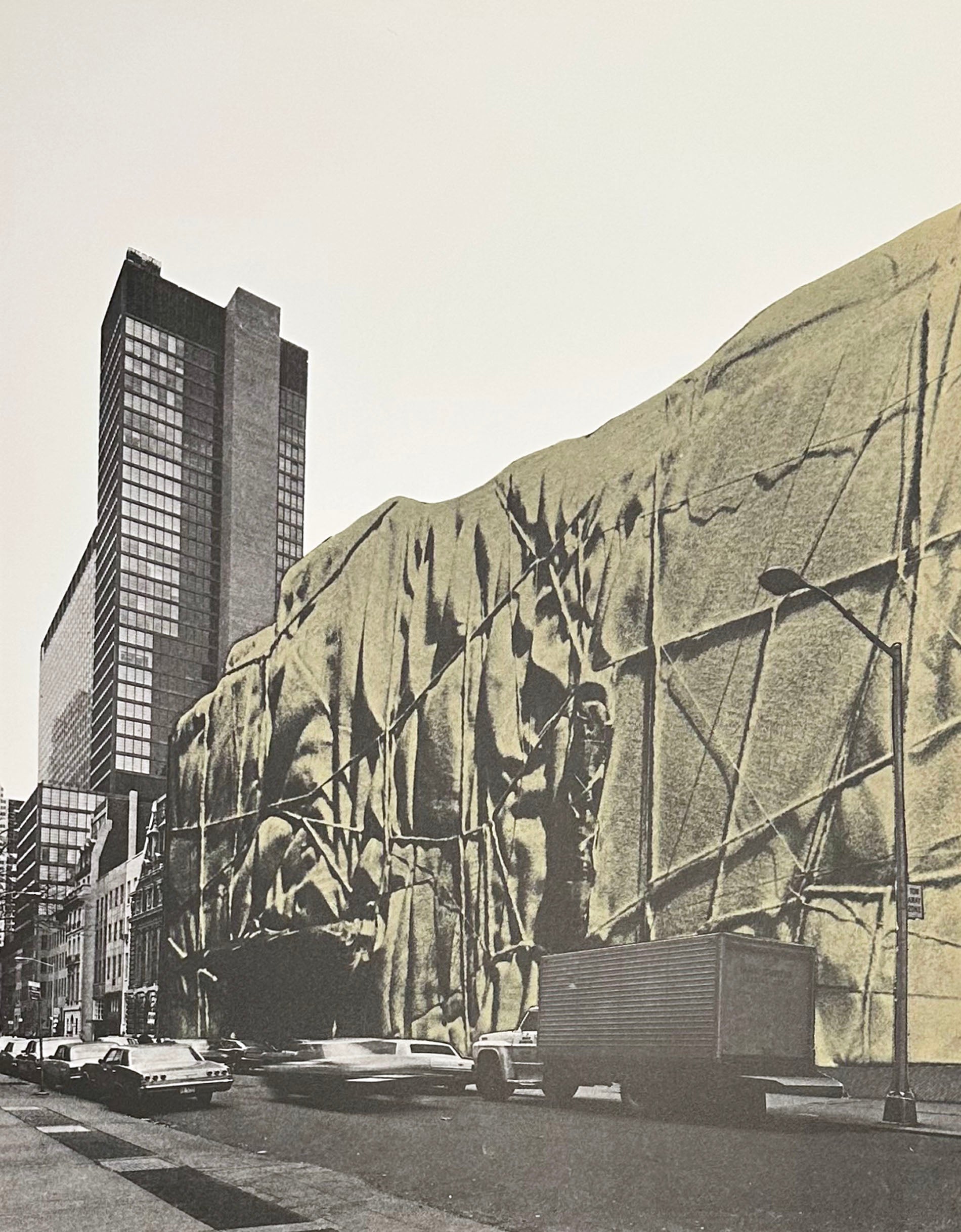 The Museum of Modern Art, Wrapped (Front), Project for New York