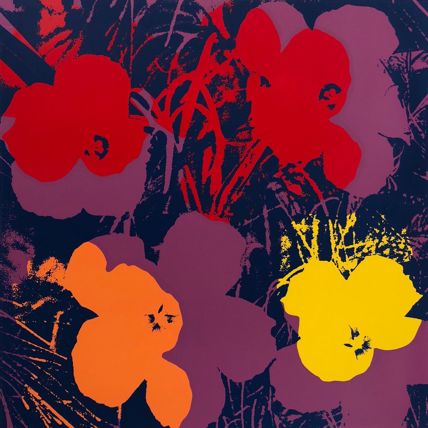 Sunday B. Morning — (after Andy Warhol) Flowers II.66