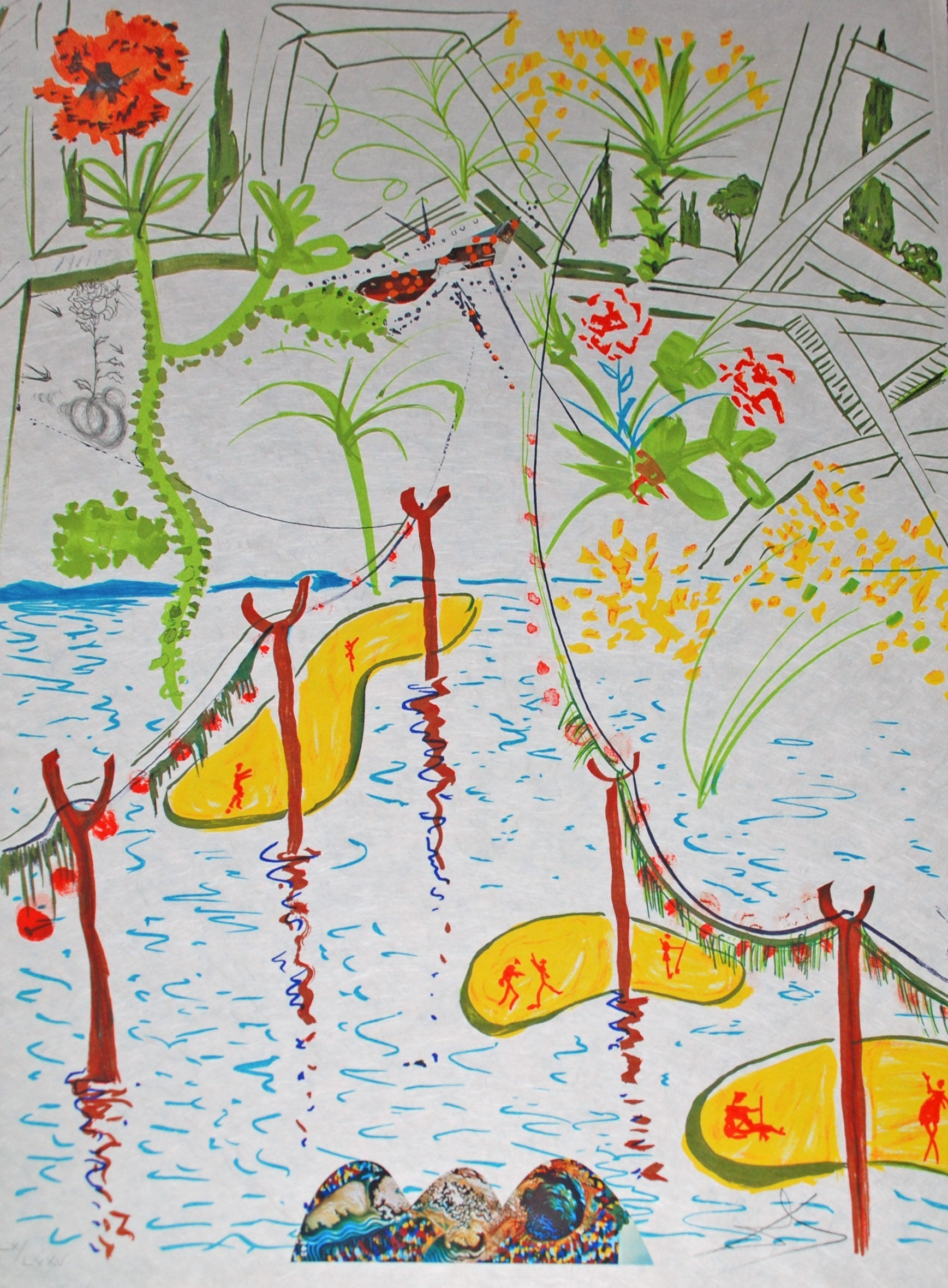 Salvador Dali — Imaginations and Objects of the Future Biological Garden