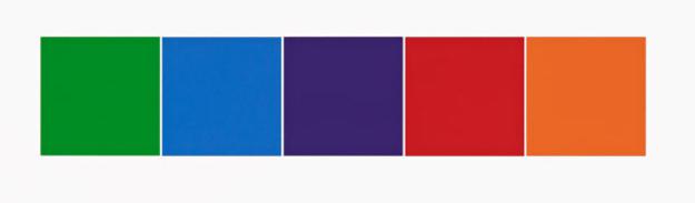 Ellsworth Kelly — Color Squares 4