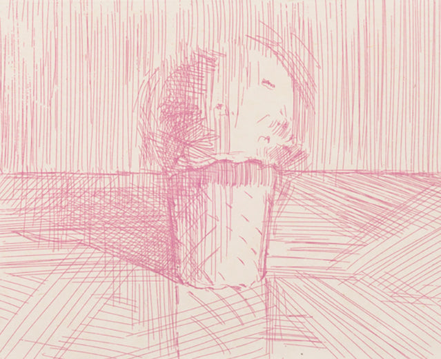 Wayne Thiebaud — Pink Cone