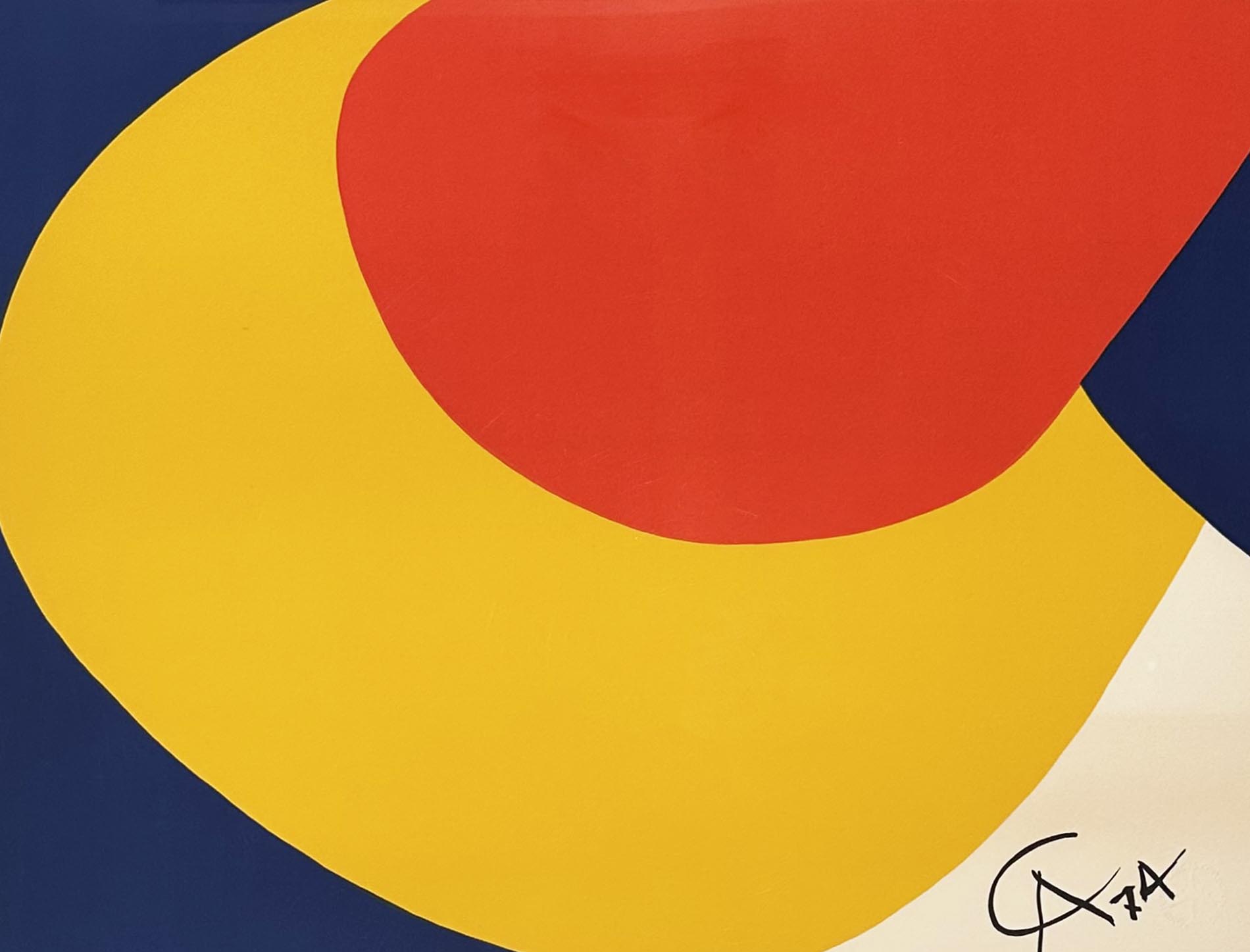 Alexander Calder — Convection, from Flying Colors