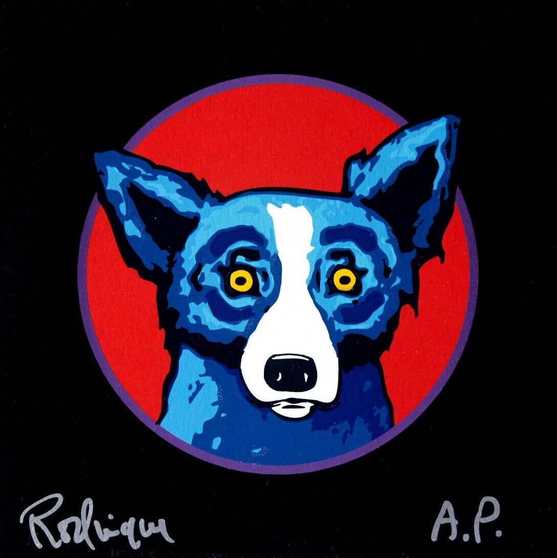 George Rodrigue — Bullseye: Black