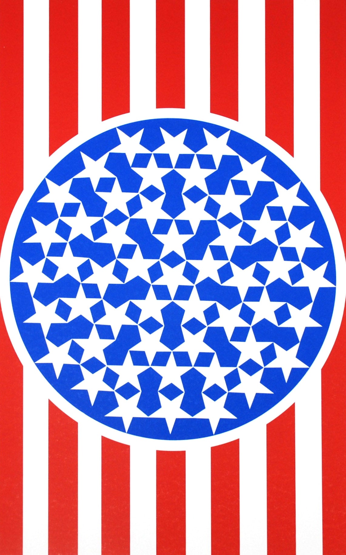 Robert Indiana — New Glory Banner I