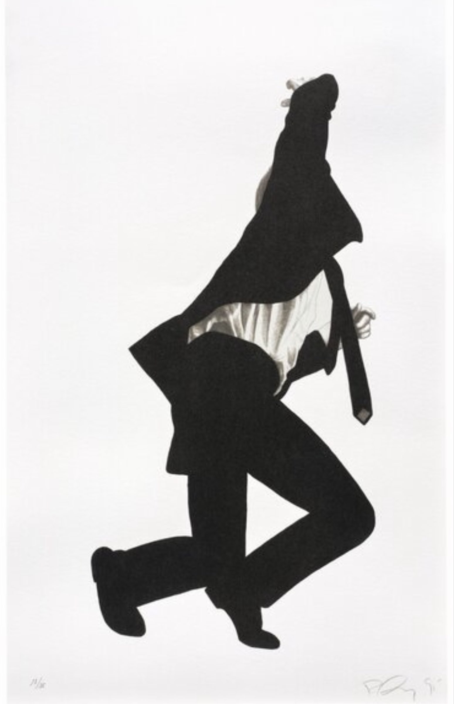 Robert Longo — Frank, from Men in the Cities