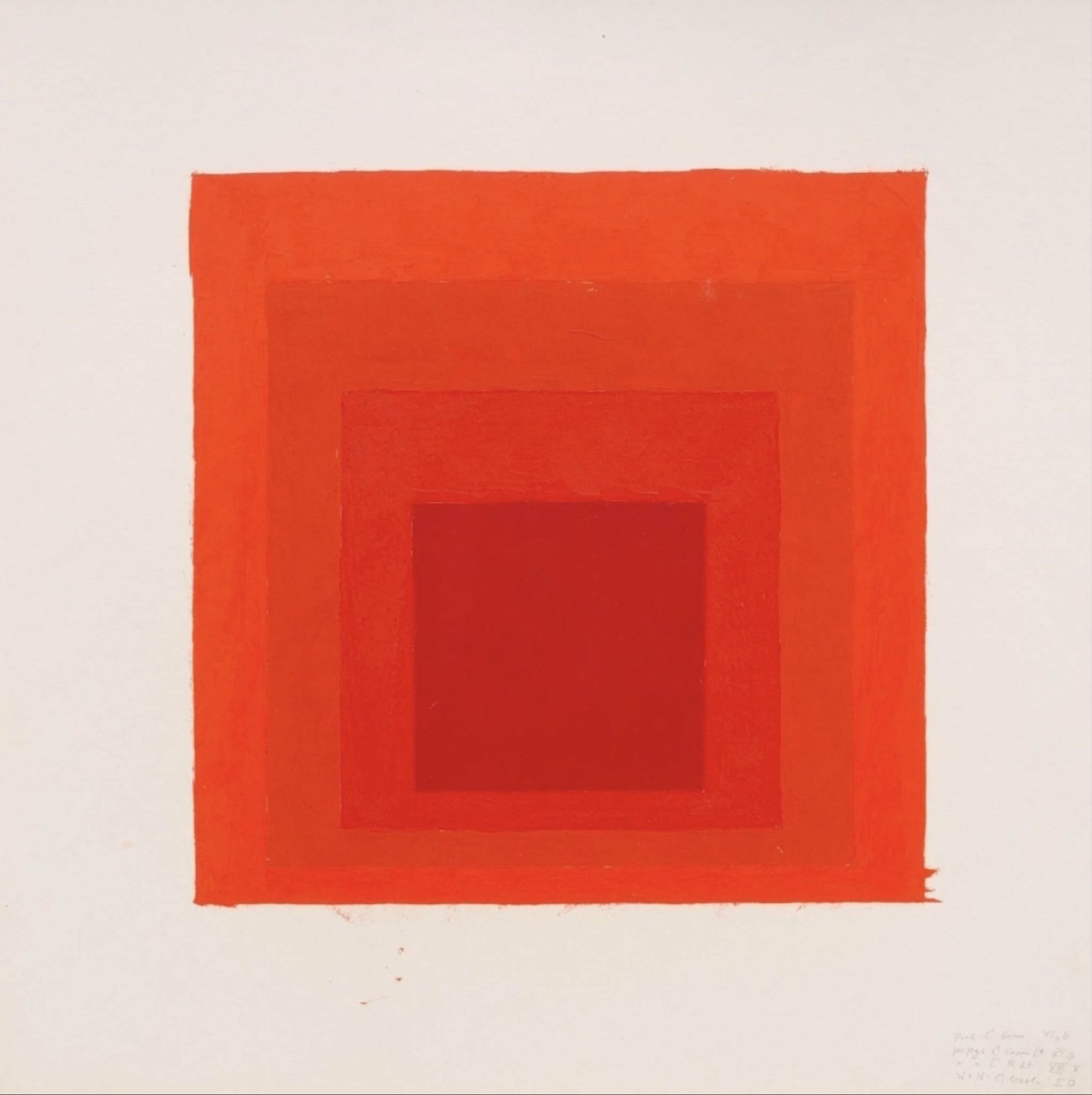 Study for Homage to the Square