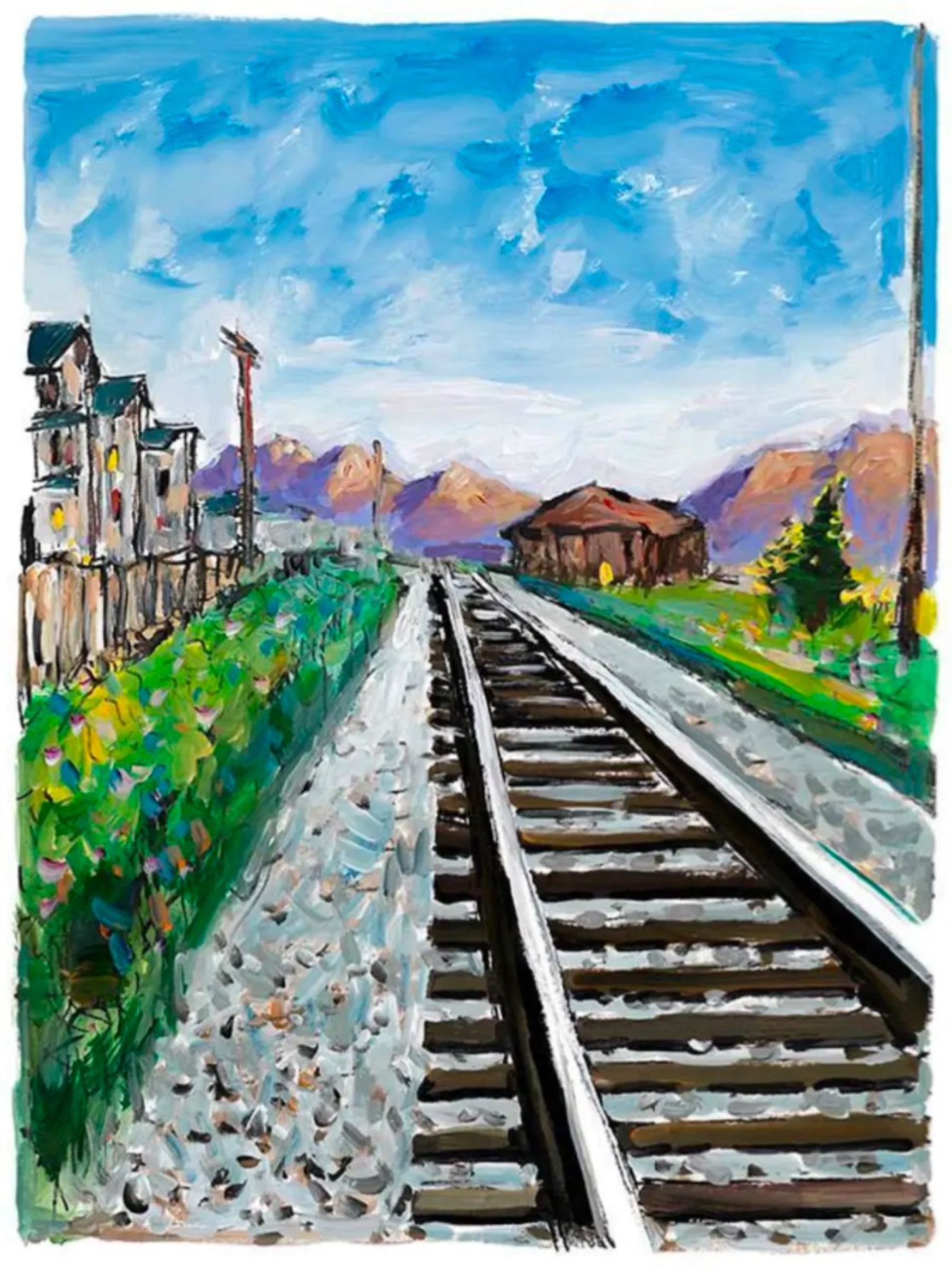 Train Tracks 2018 (blue)