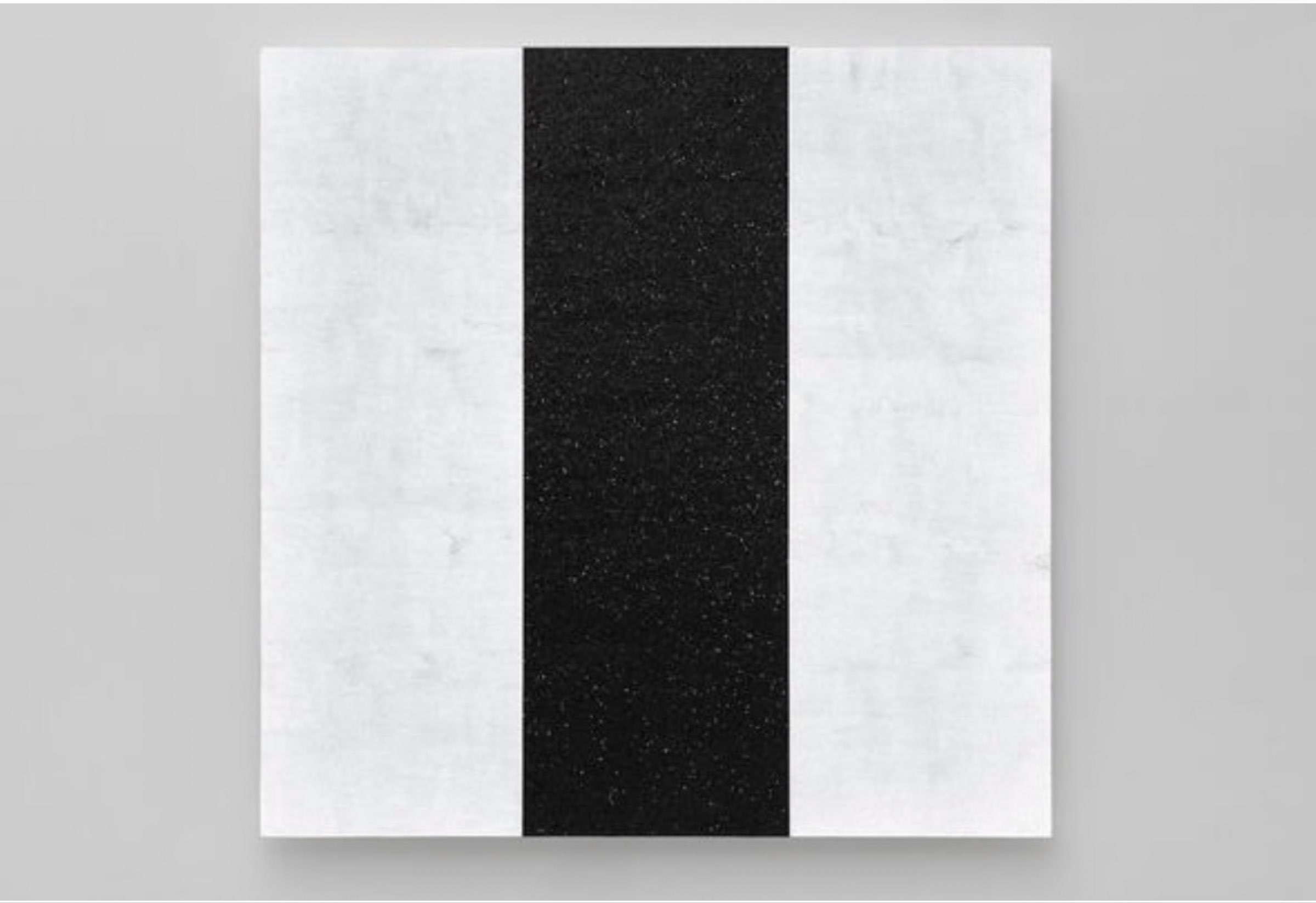Untitled (White with Black Reflective Inner Band)