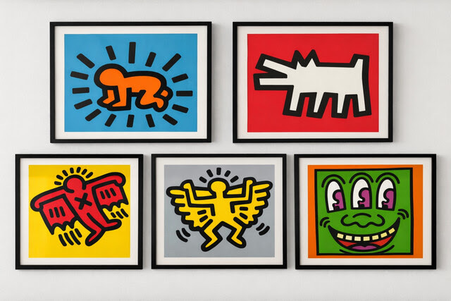 Keith Haring — ICONS (Complete Portfolio of Five)