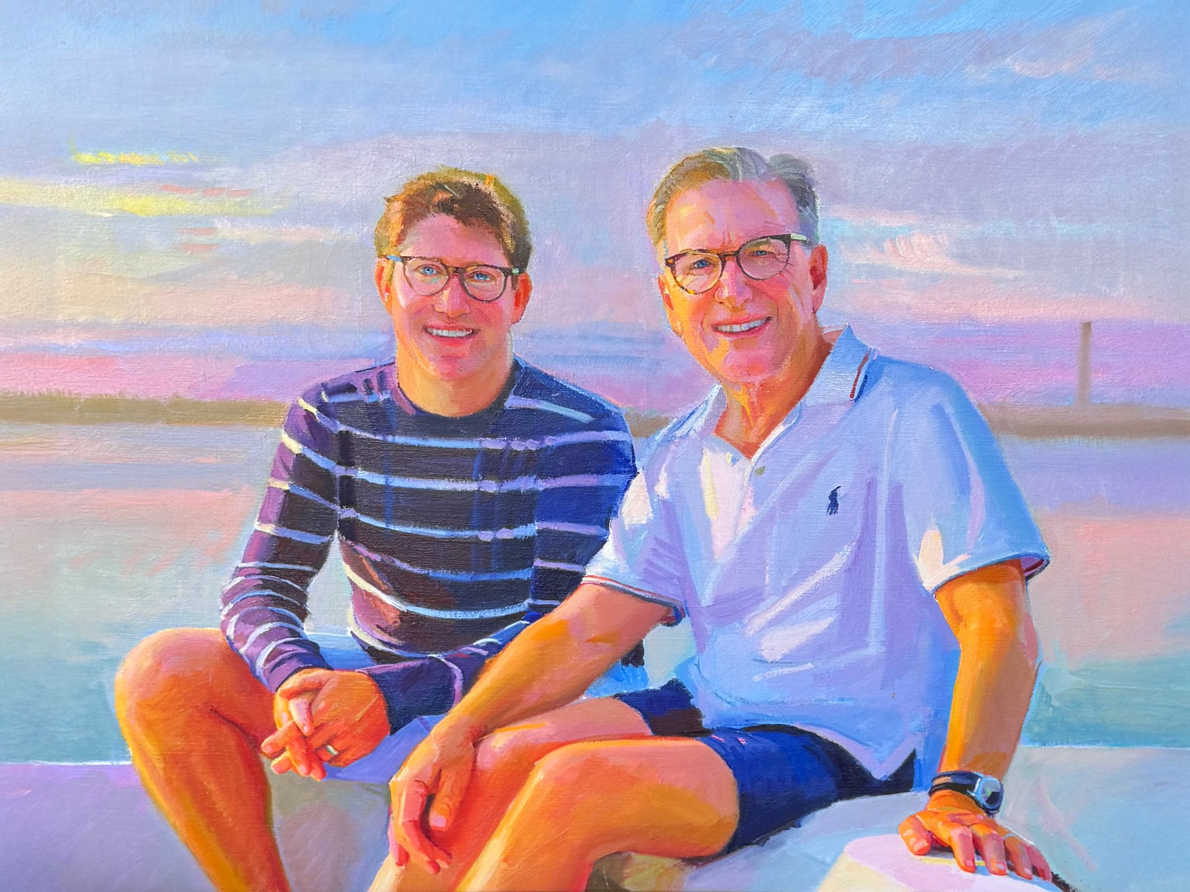Alex and Brian in Provincetown