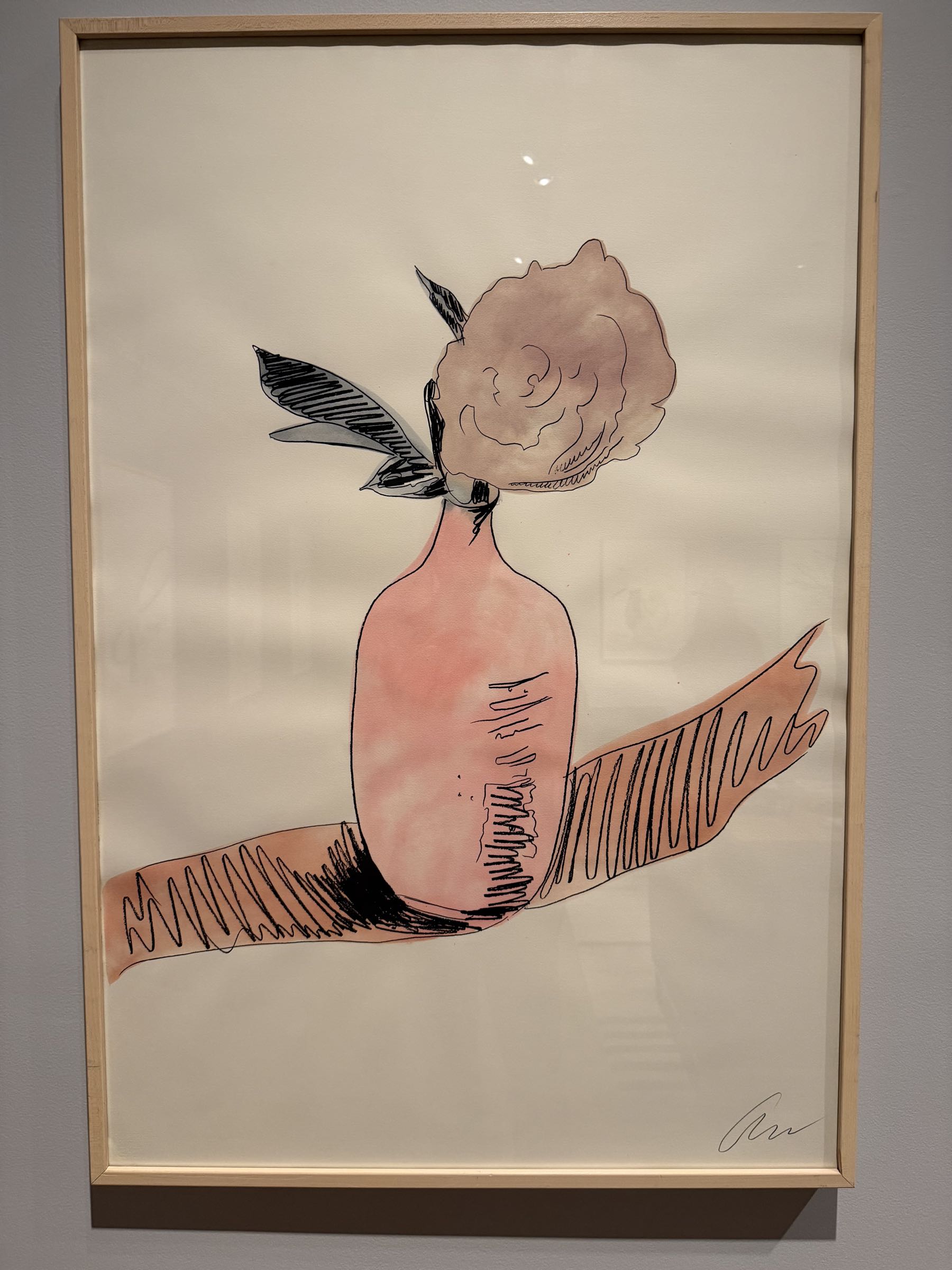 Andy Warhol — Flowers (Hand Colored)