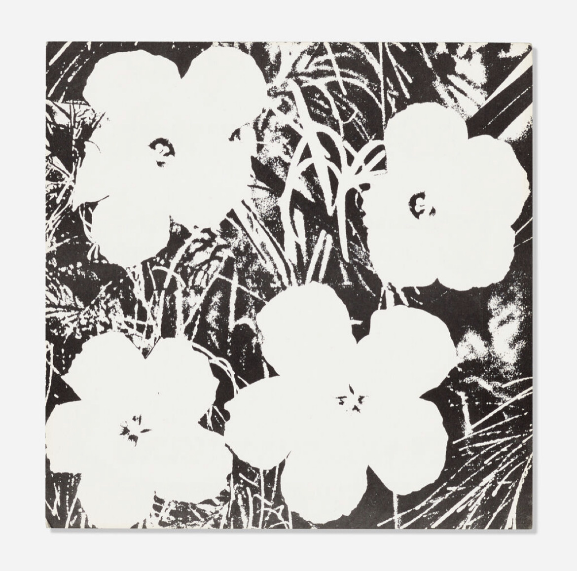 Andy Warhol — Exhibition Catalogue with Opening Announcement Card