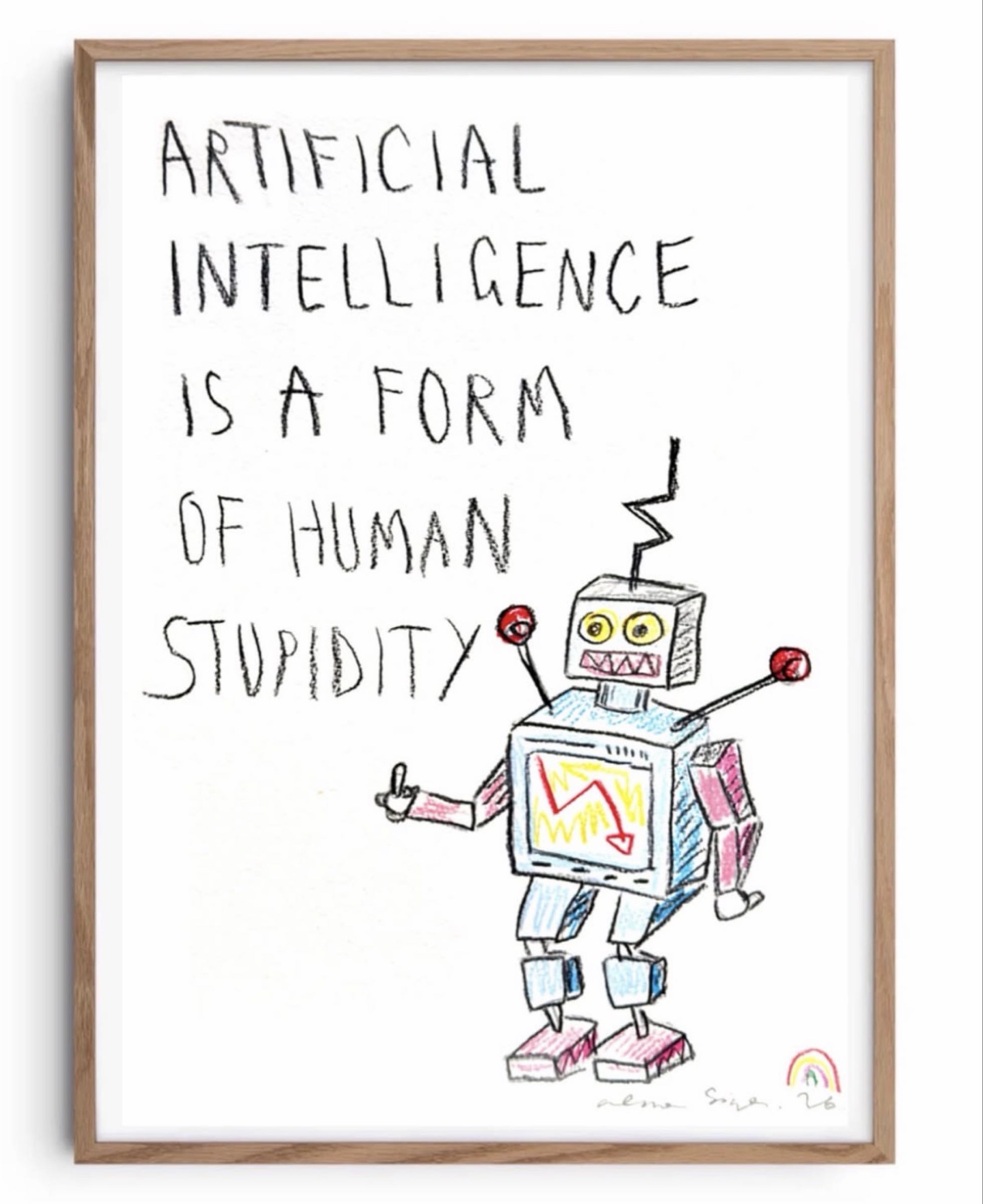 Alma Singer — Artificial Intelligence Is a Form of Human Stupidity