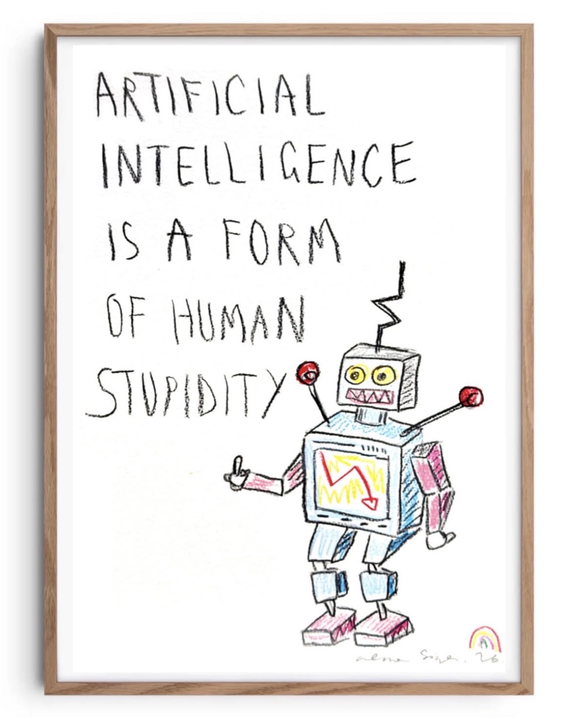 Alma Singer — Artificial Intelligence Is a Form of Human Stupidity