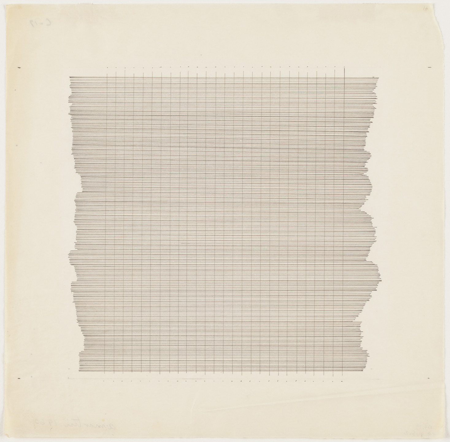 Agnes Martin — Untitled