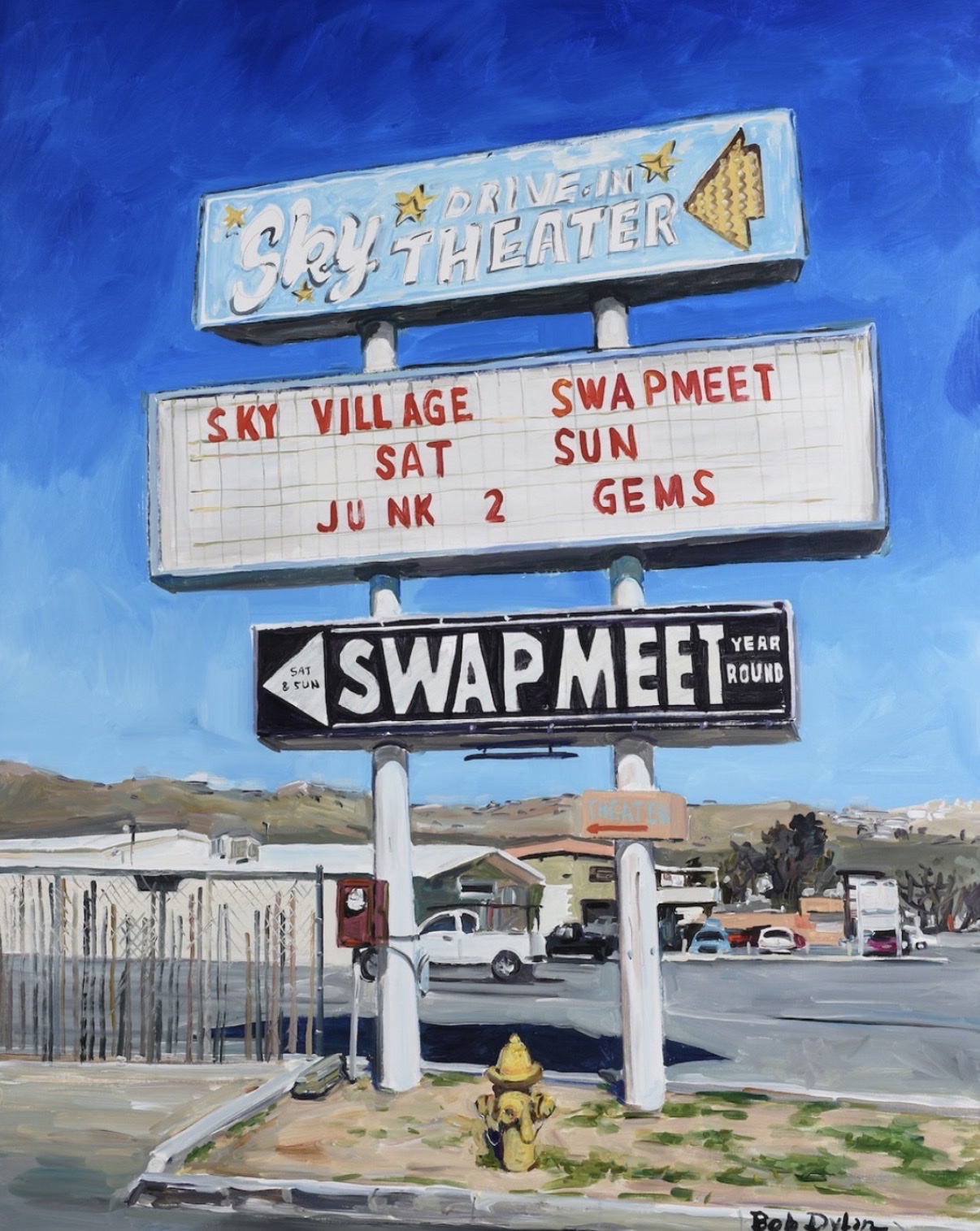 Bob Dylan — Sky Drive-In Theater / Swap Meet
