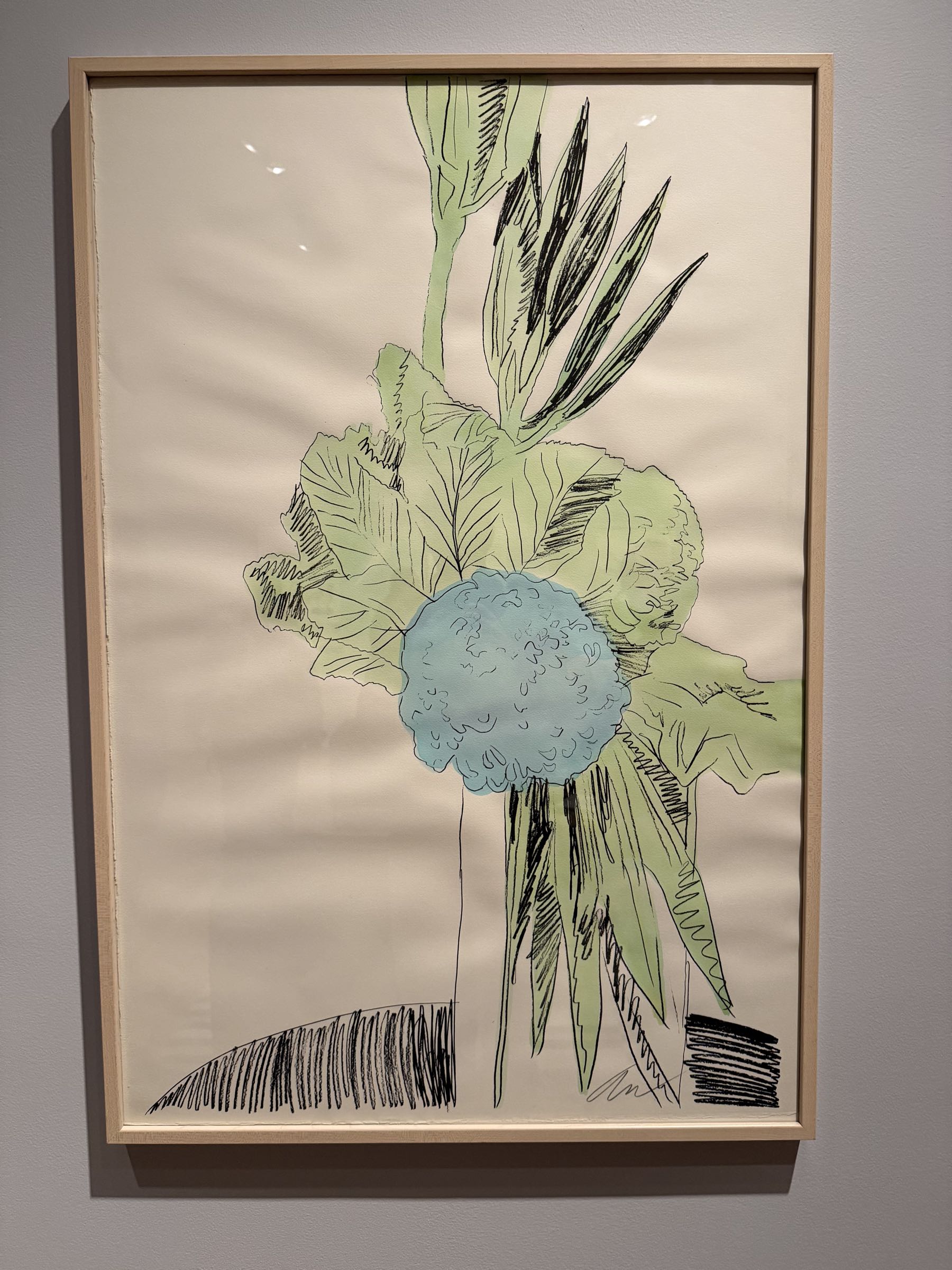 Andy Warhol — Flowers (Hand Colored)