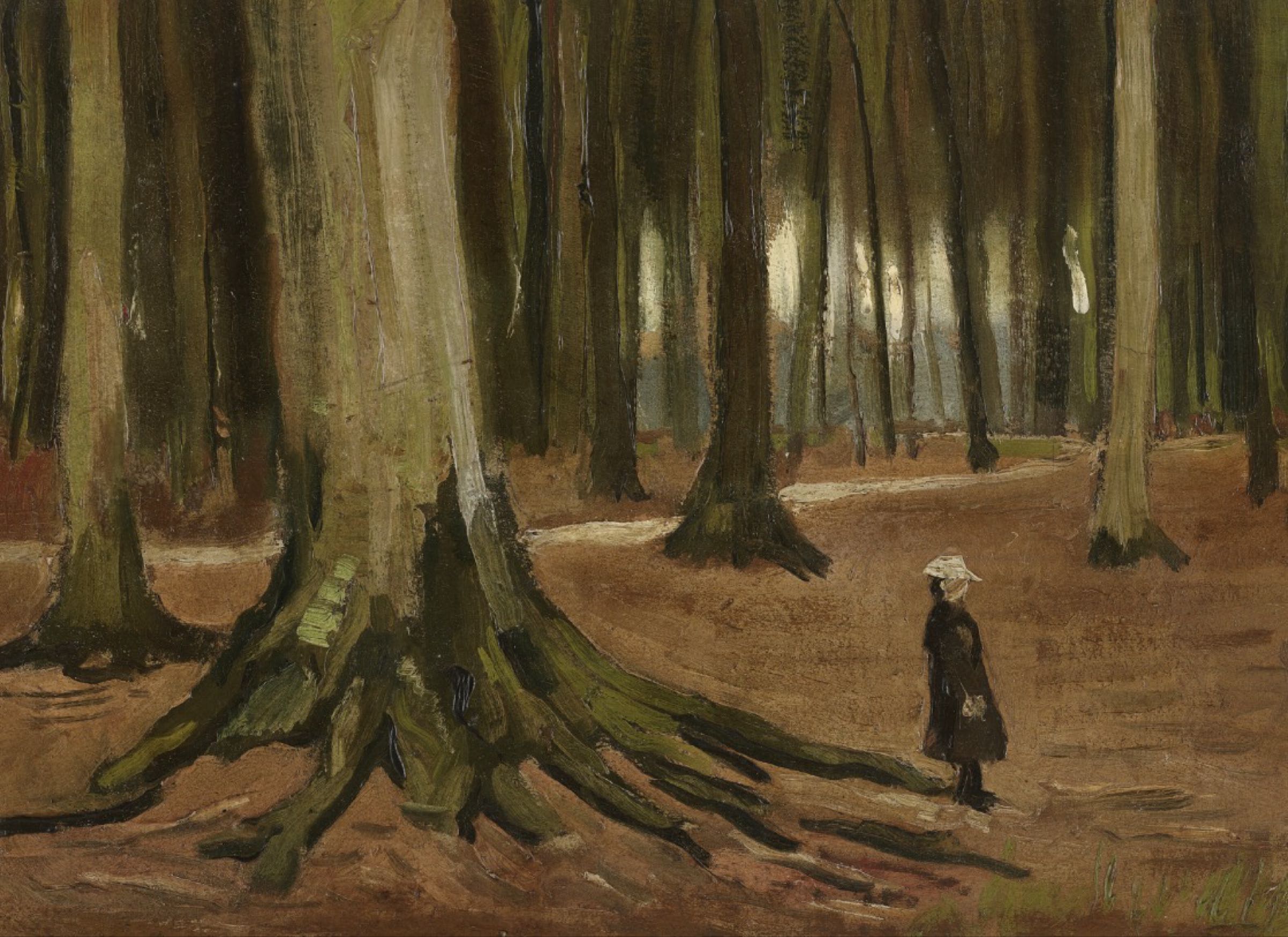 Meisje in het bosch (A Girl in a Wood)