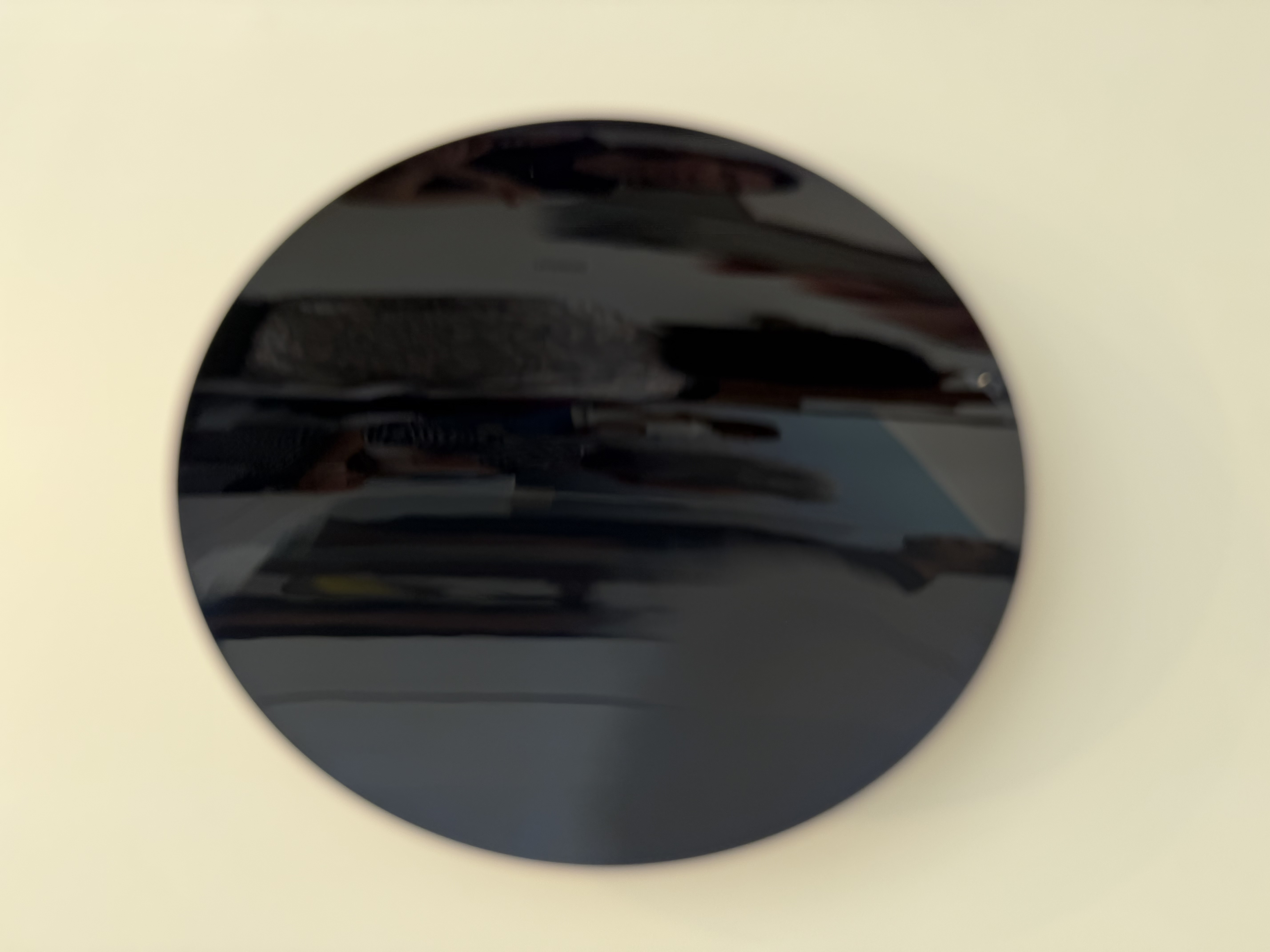 Anish Kapoor — Red mix 2 over Oriental Blue