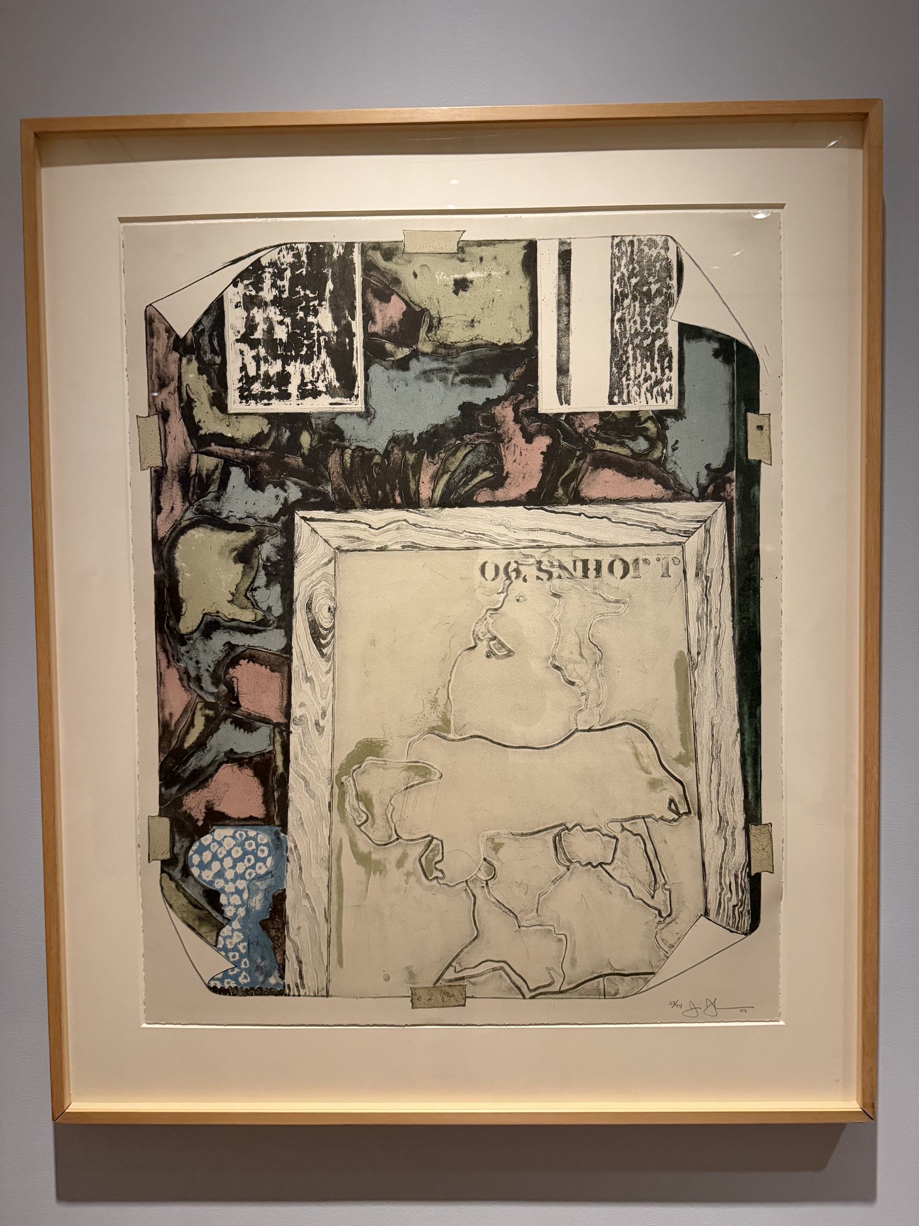 Jasper Johns — Untitled