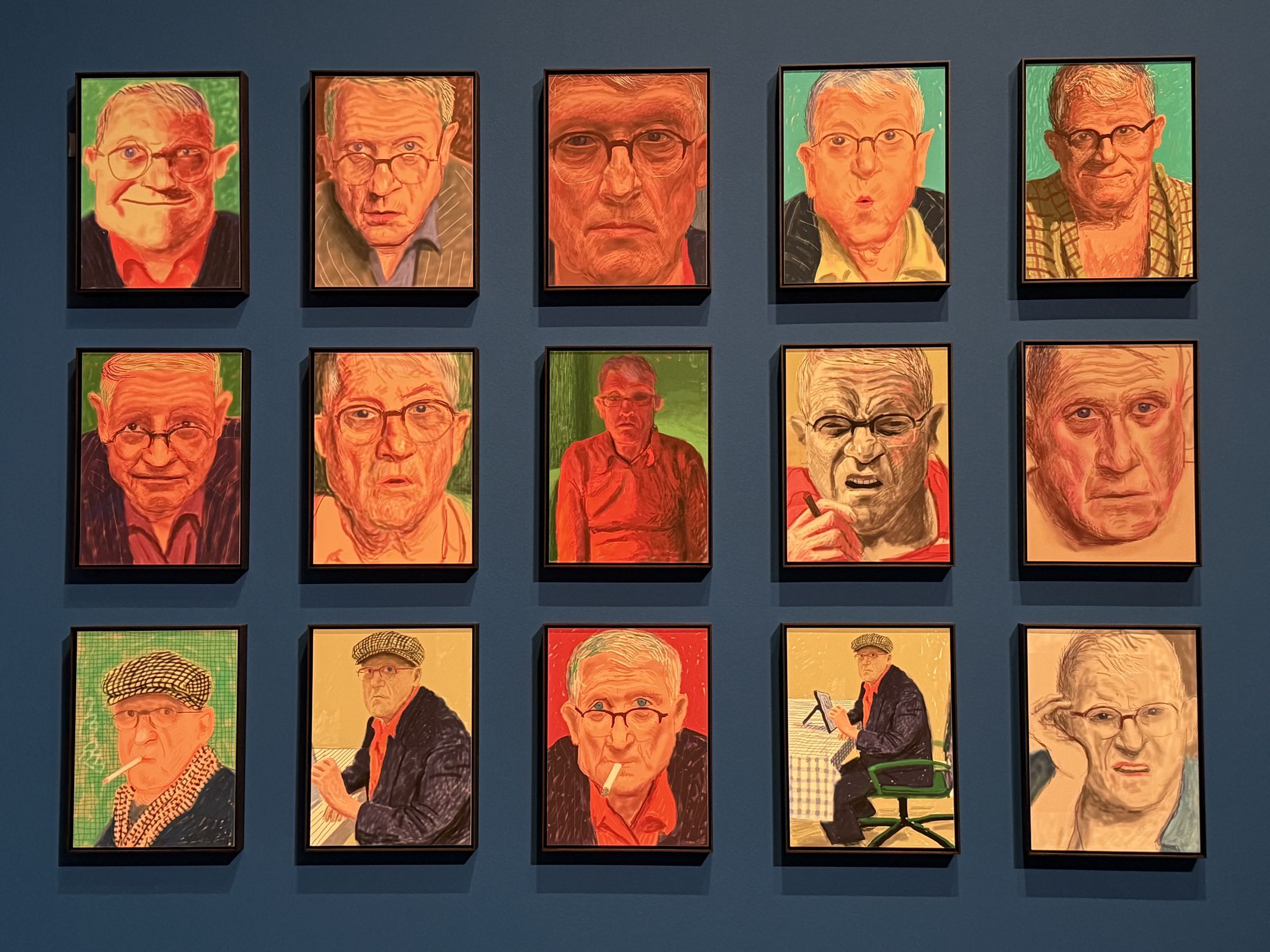 David Hockney — Self-Portraits