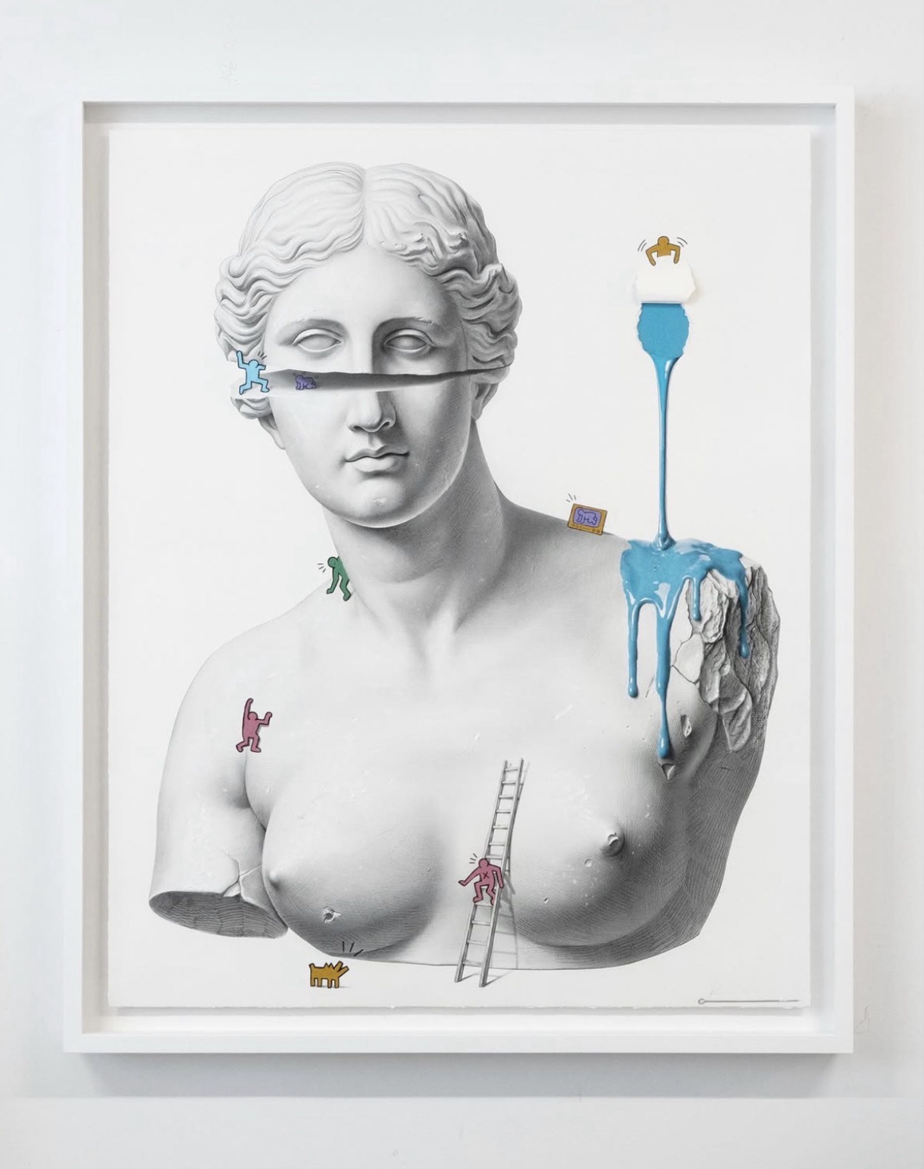 Nostalgia Series (Venus with Keith Haring Figures)