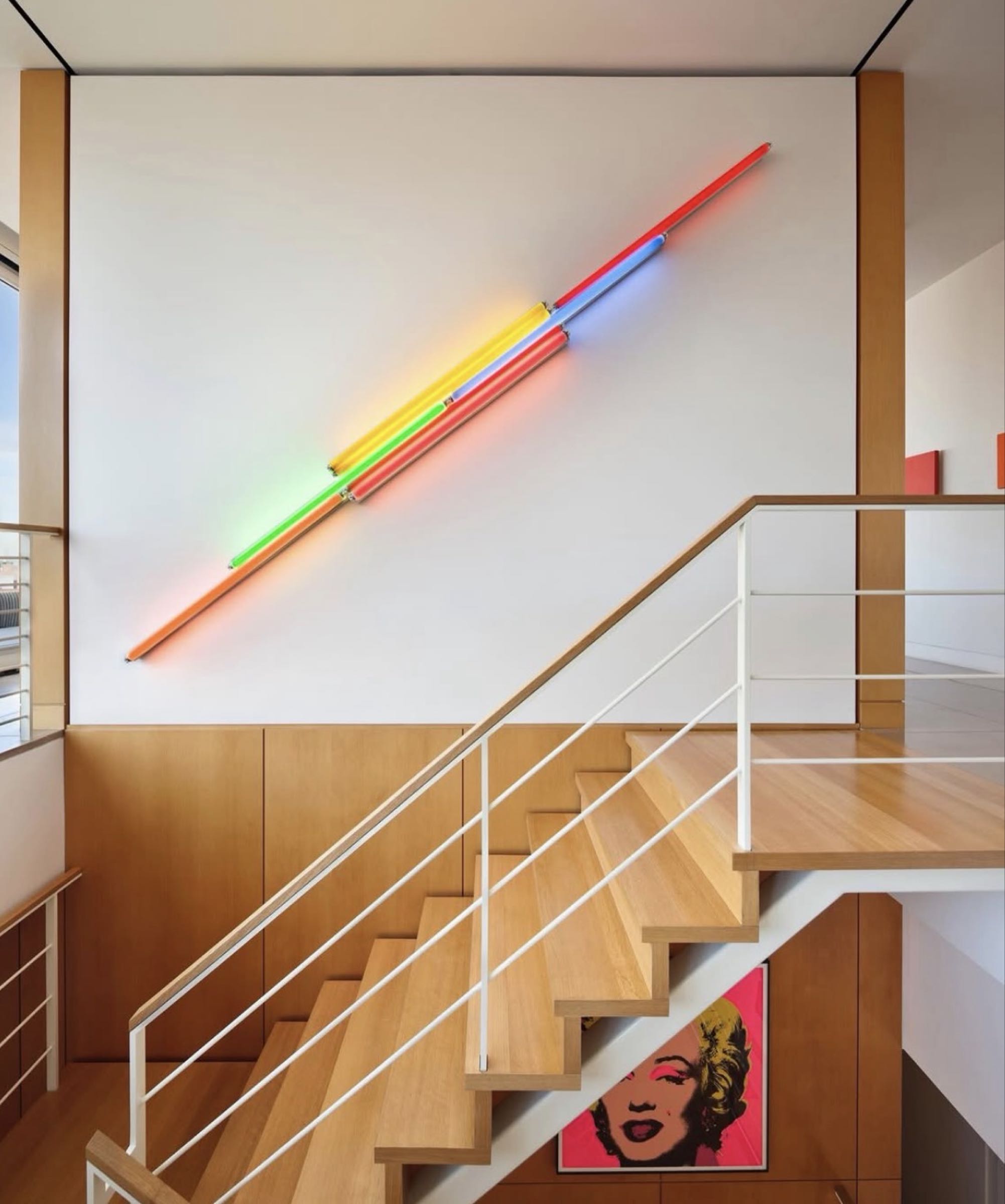 Dan Flavin — Untitled (to the innovator of Wheeling Peachblow)