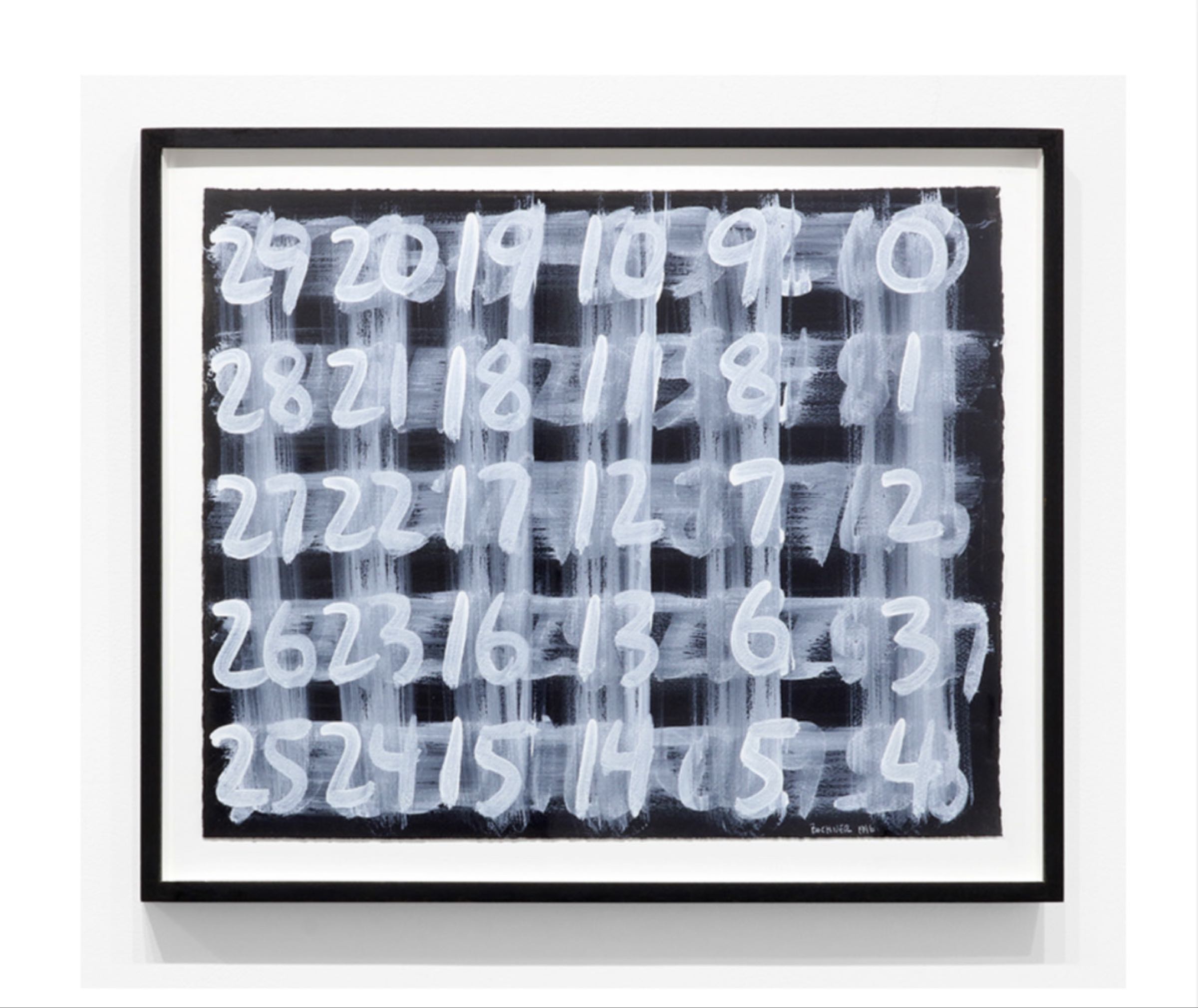 Mel Bochner — Untitled