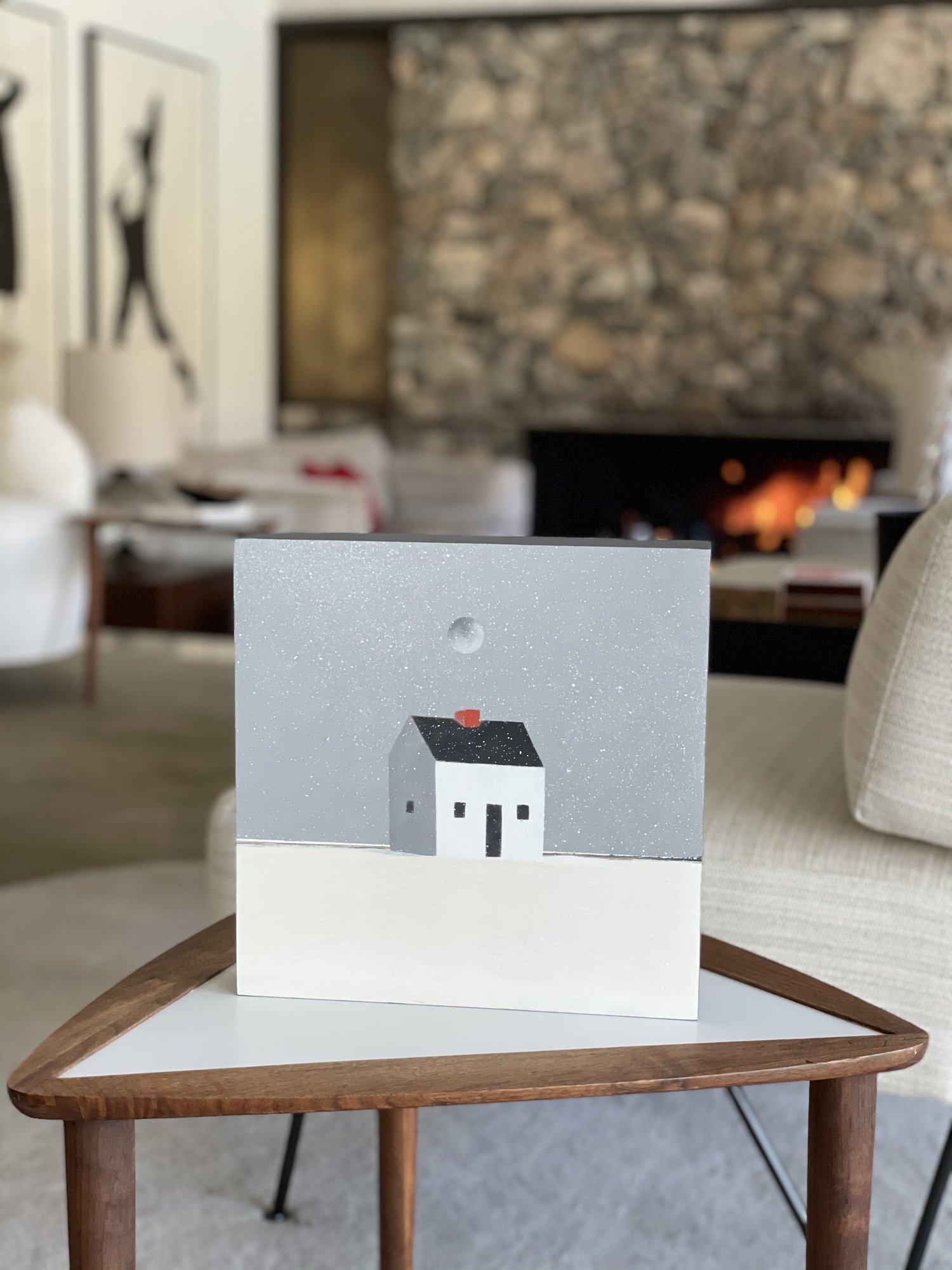 Adam Peck — Commission House in Snow