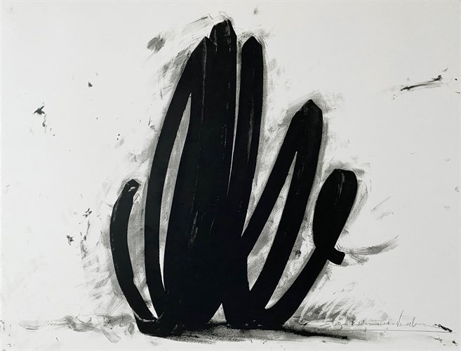 Bernar Venet — Ligne Indéterminée