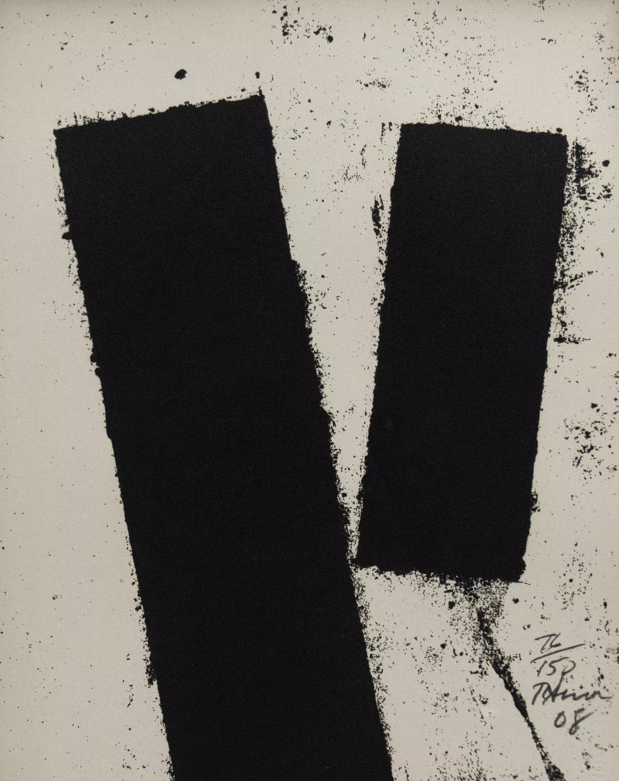 Richard Serra — Promenade Notebook Drawing