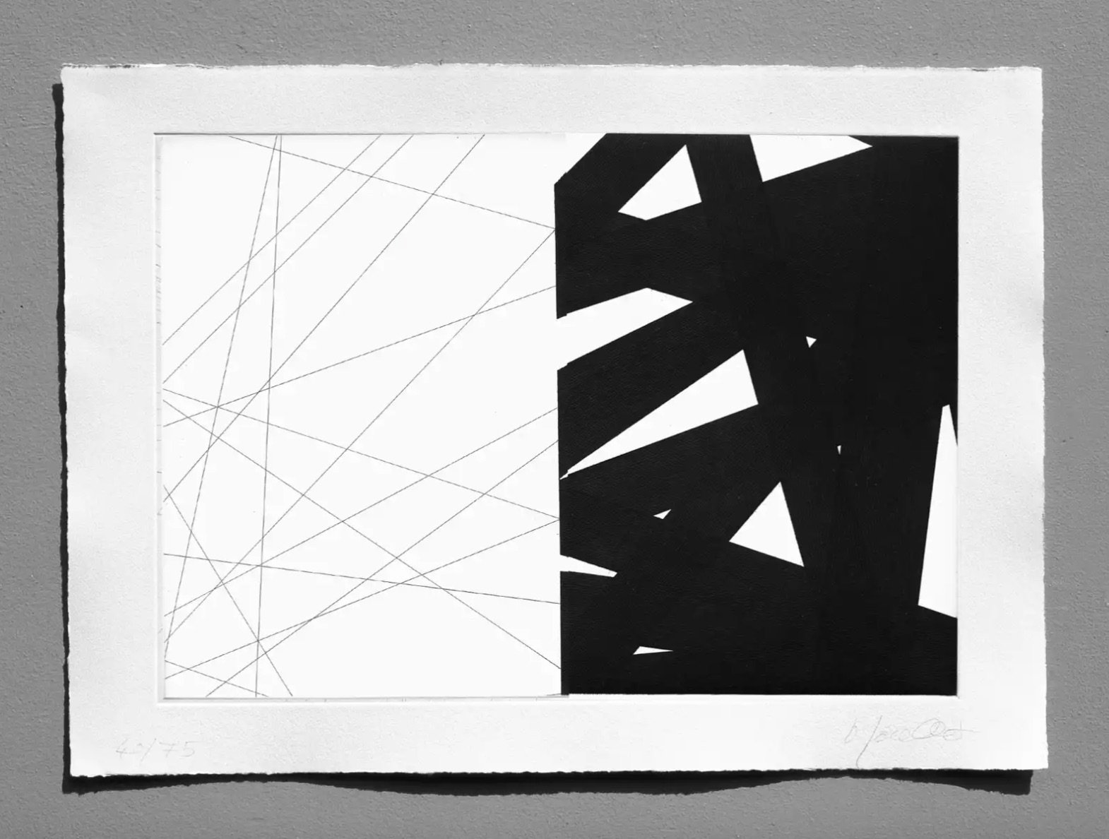 François Morellet — π striptyque