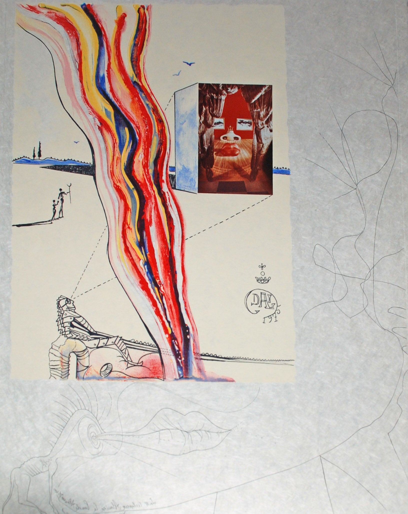 Salvador Dali — Imaginations and Objects of the Future Liquid and Gaseous Television