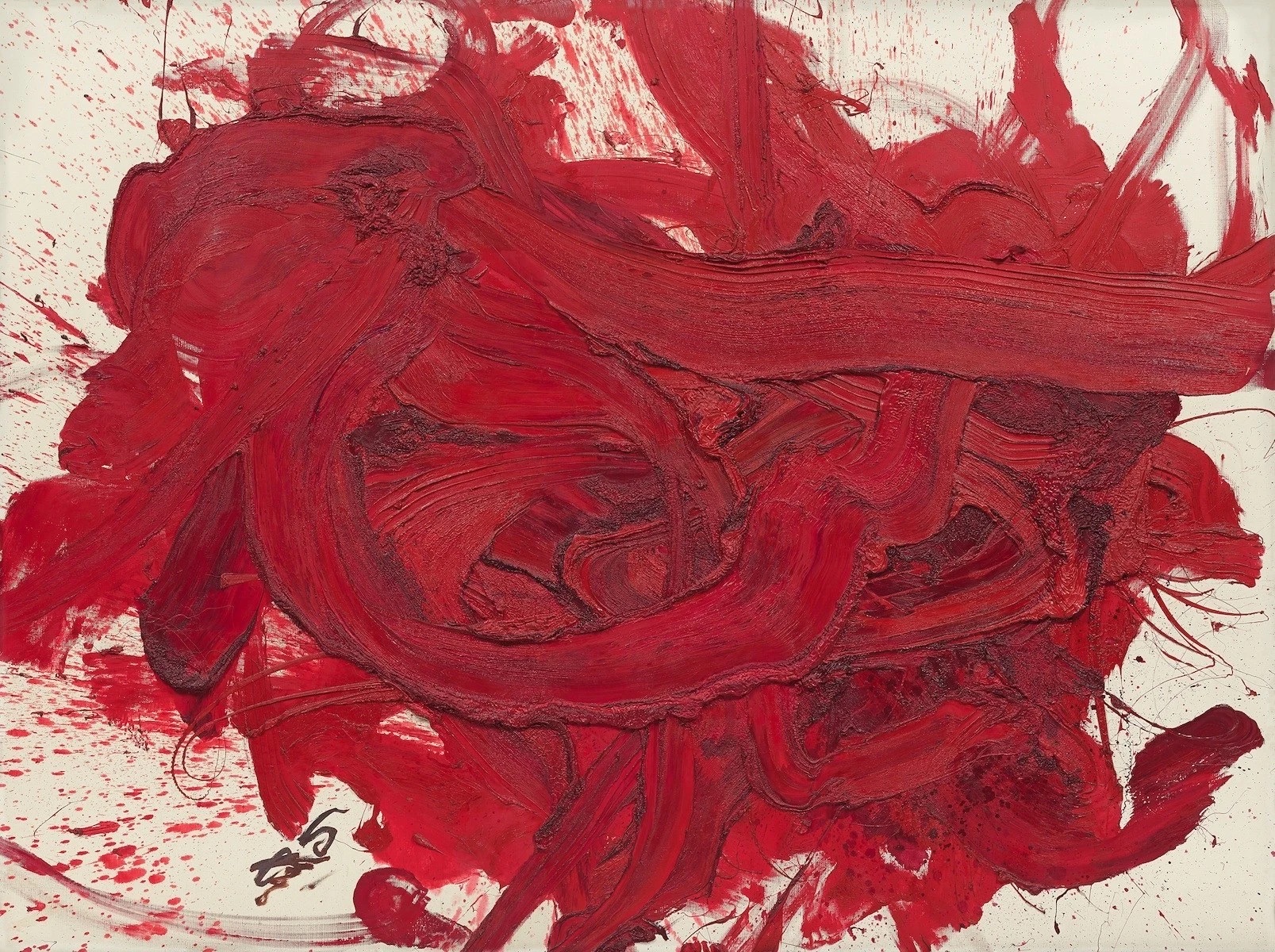 Kazuo Shiraga — Untitled