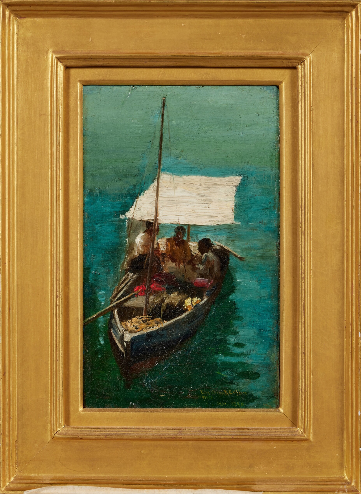 Elizabeth R. Coffin — From the Deck of the San Juan: A Double-Sided Work