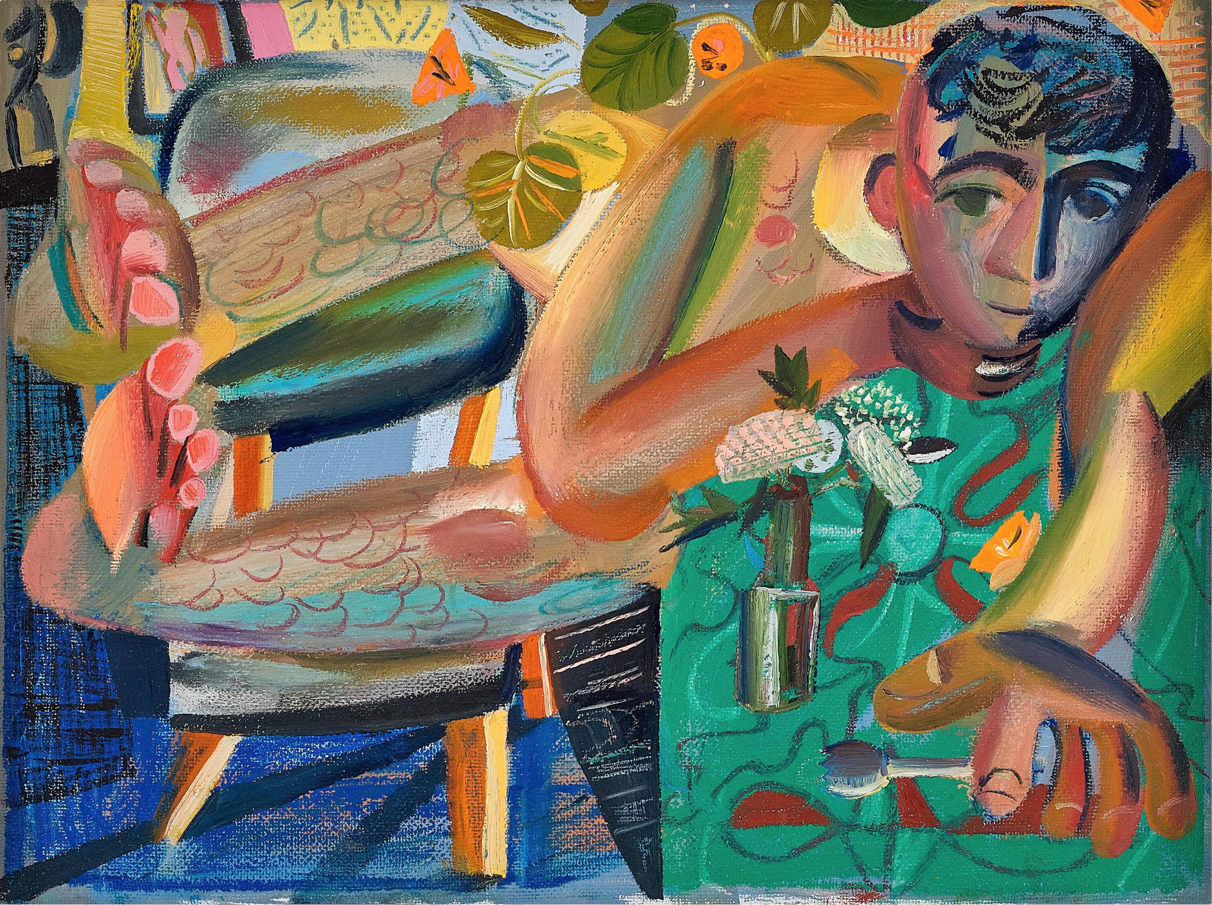 Louis Fratino — Nasturtiums