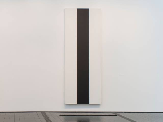 Barnett Newman — Black and Grey