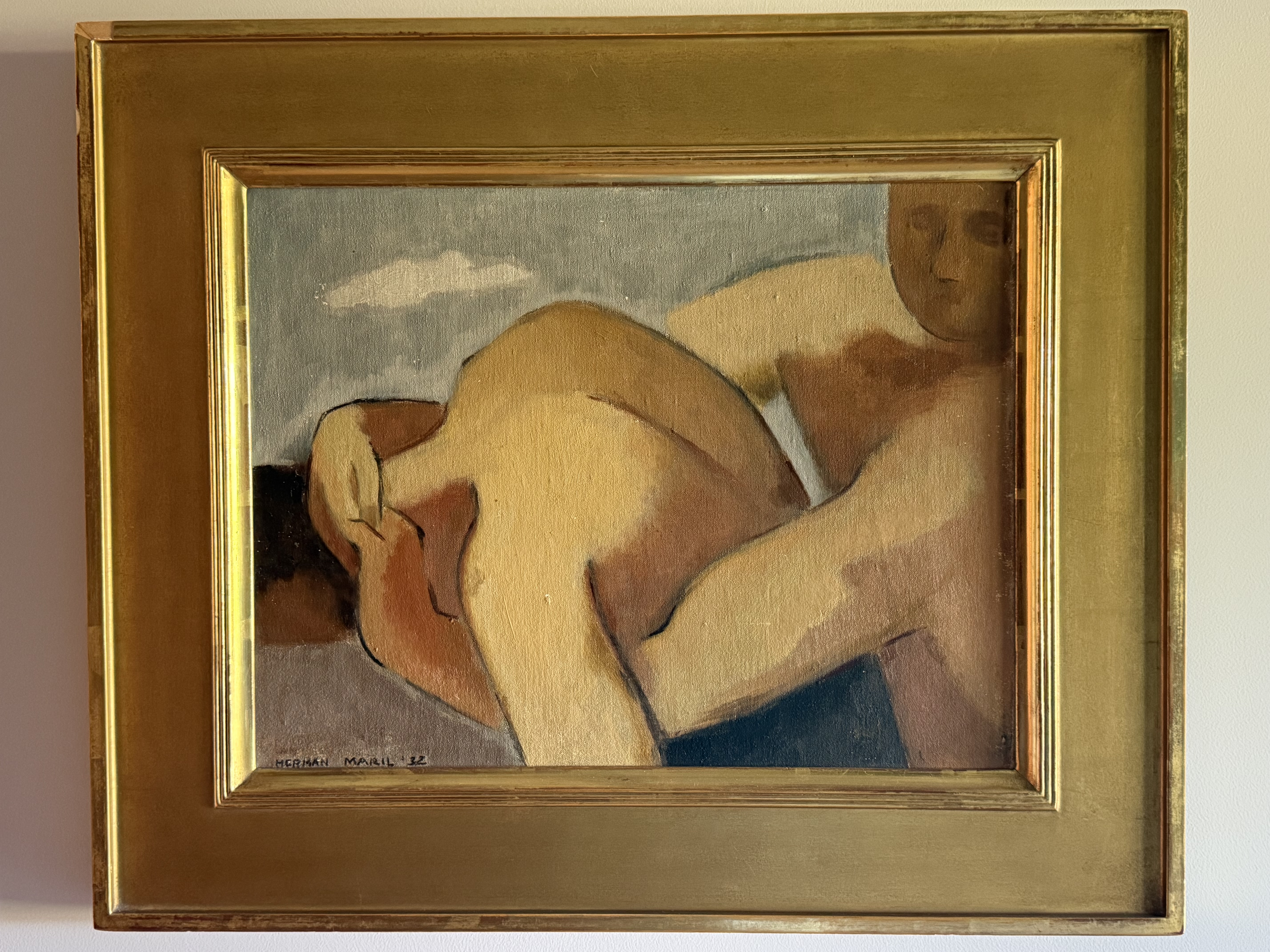 Herman Maril — The Wrestlers